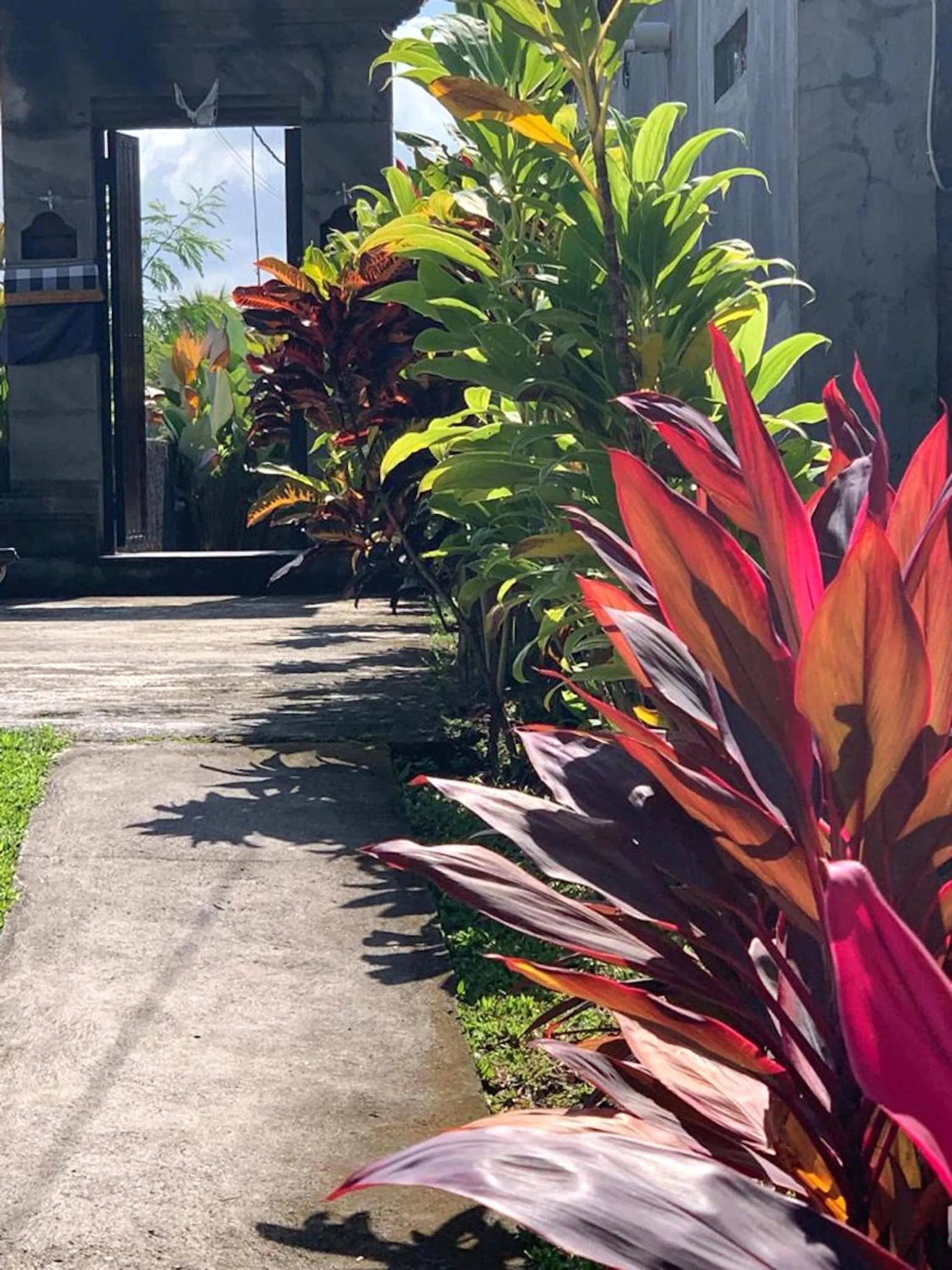 Facade/entrance in Paraiso Cottage Ubud