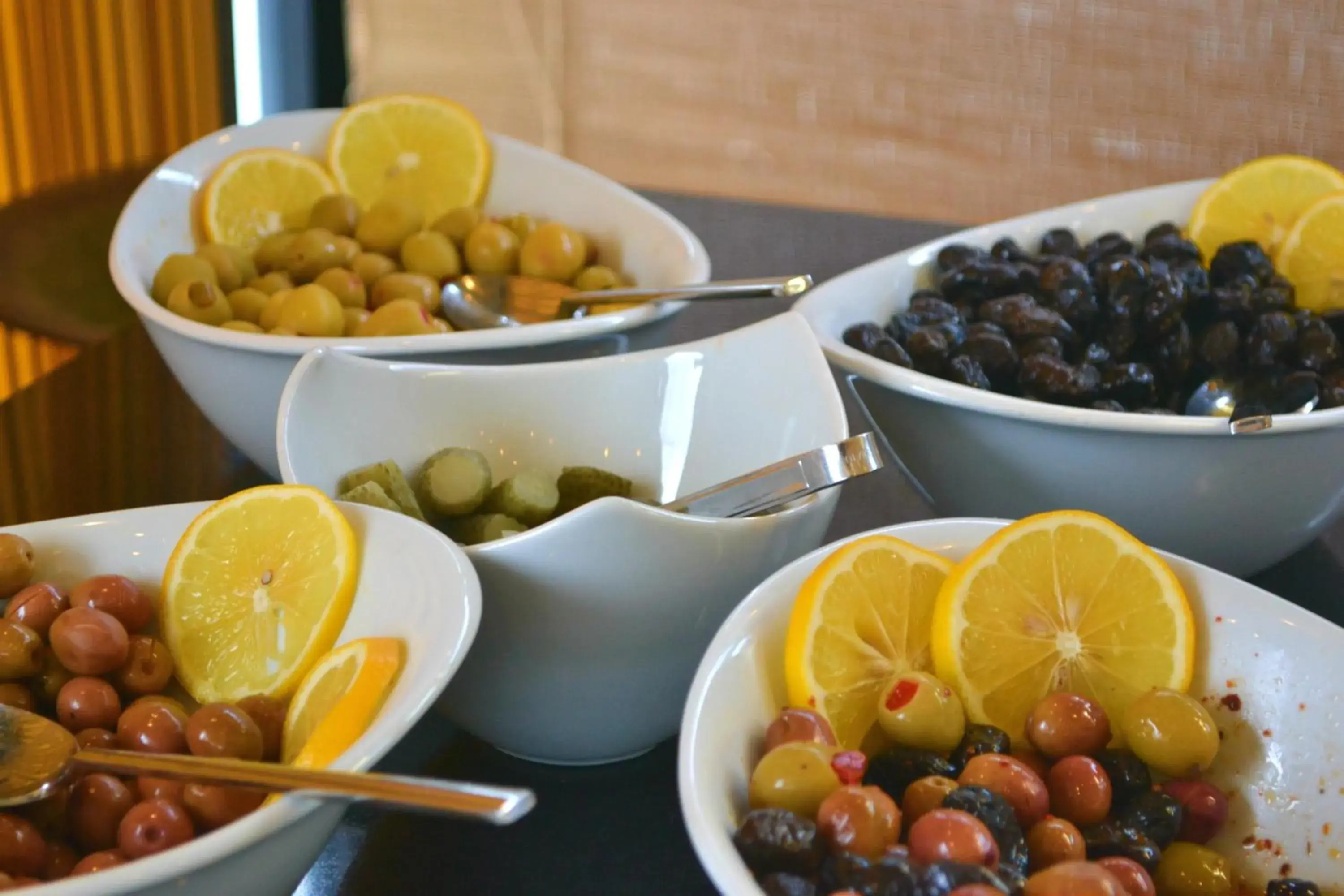 Food close-up in Hotel The Pera Hill Food close-up in Hotel The Pera Hill