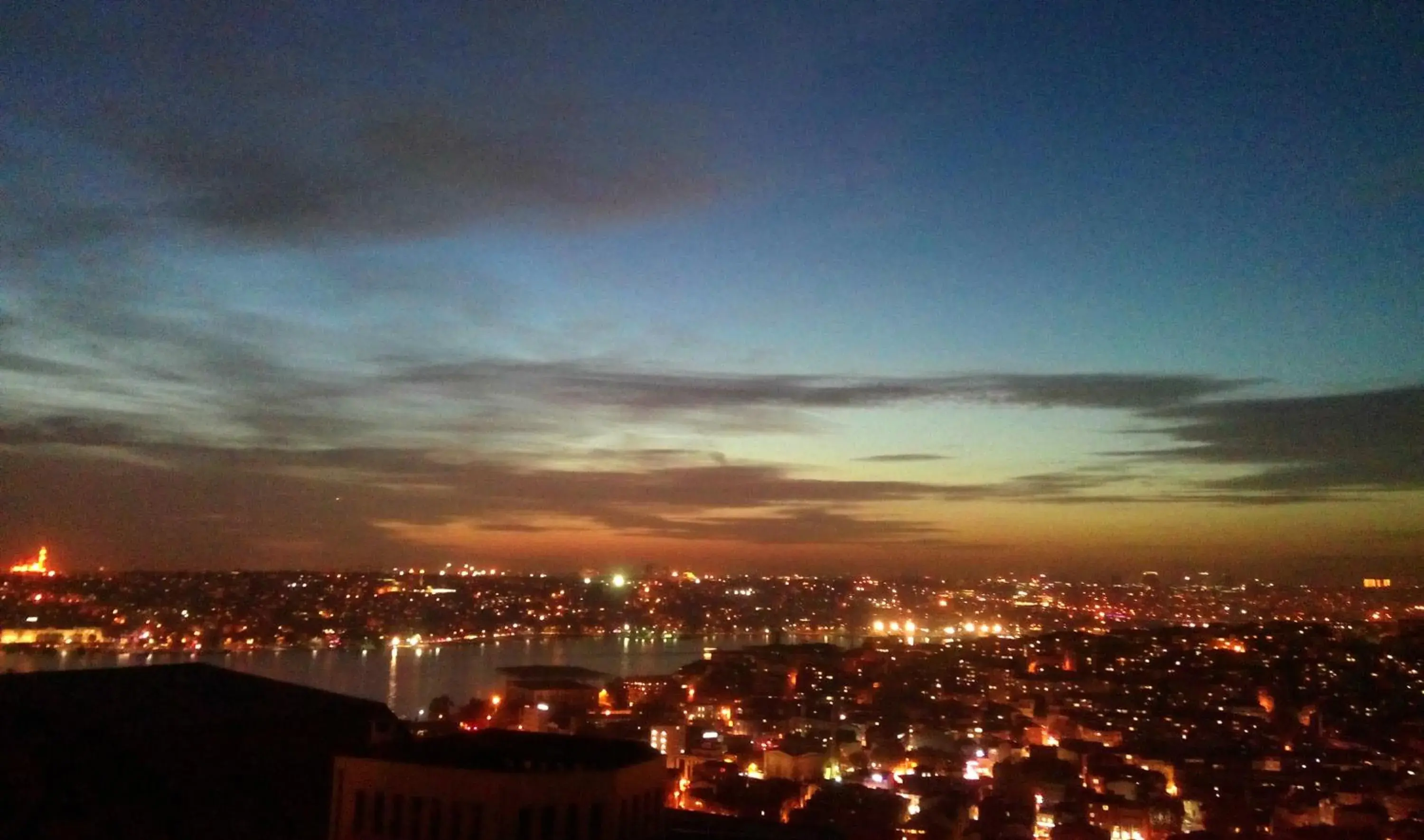 City view in Hotel The Pera Hill City view in Hotel The Pera Hill