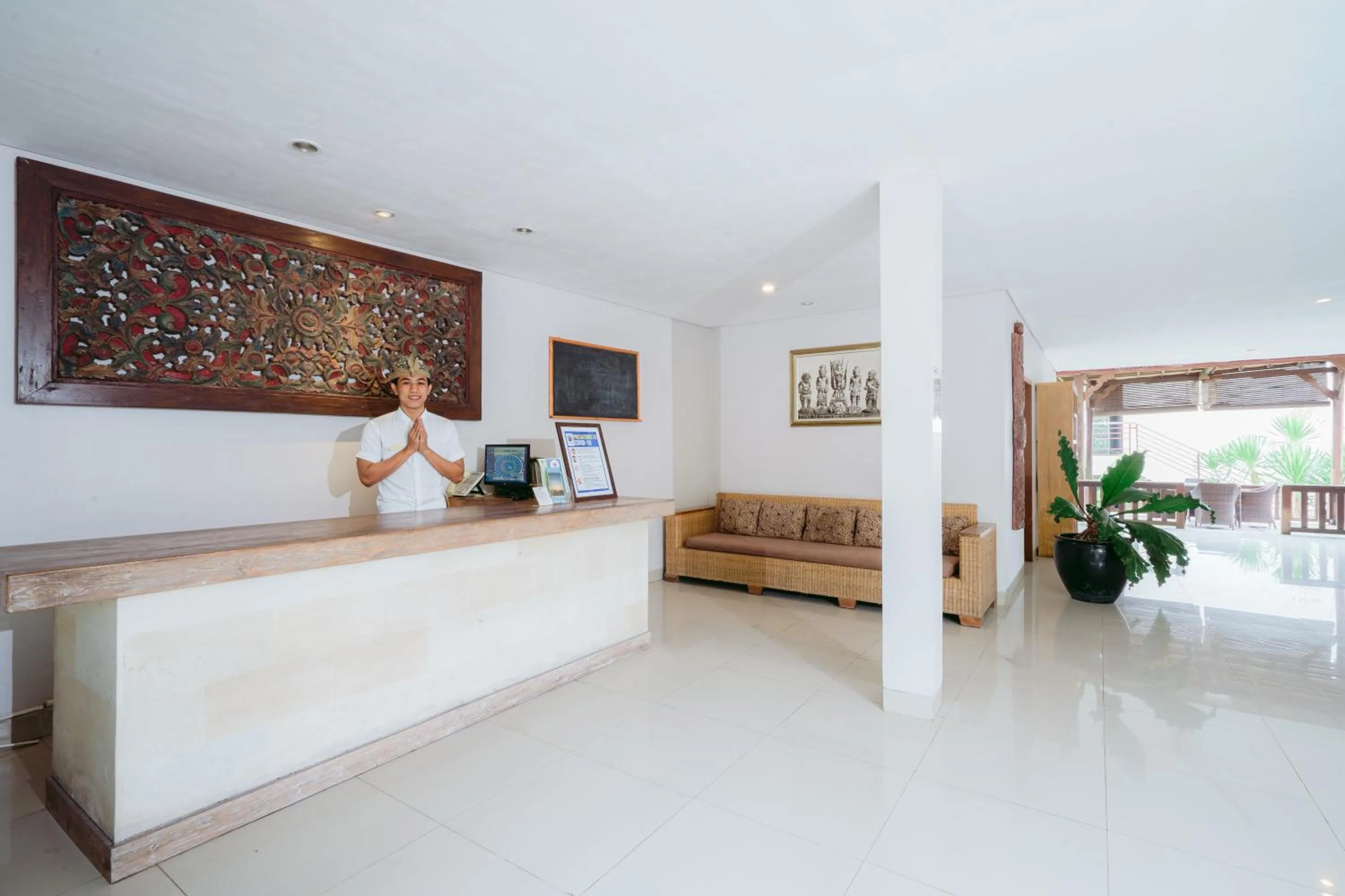 Lobby or reception in Pertiwi Bisma 1