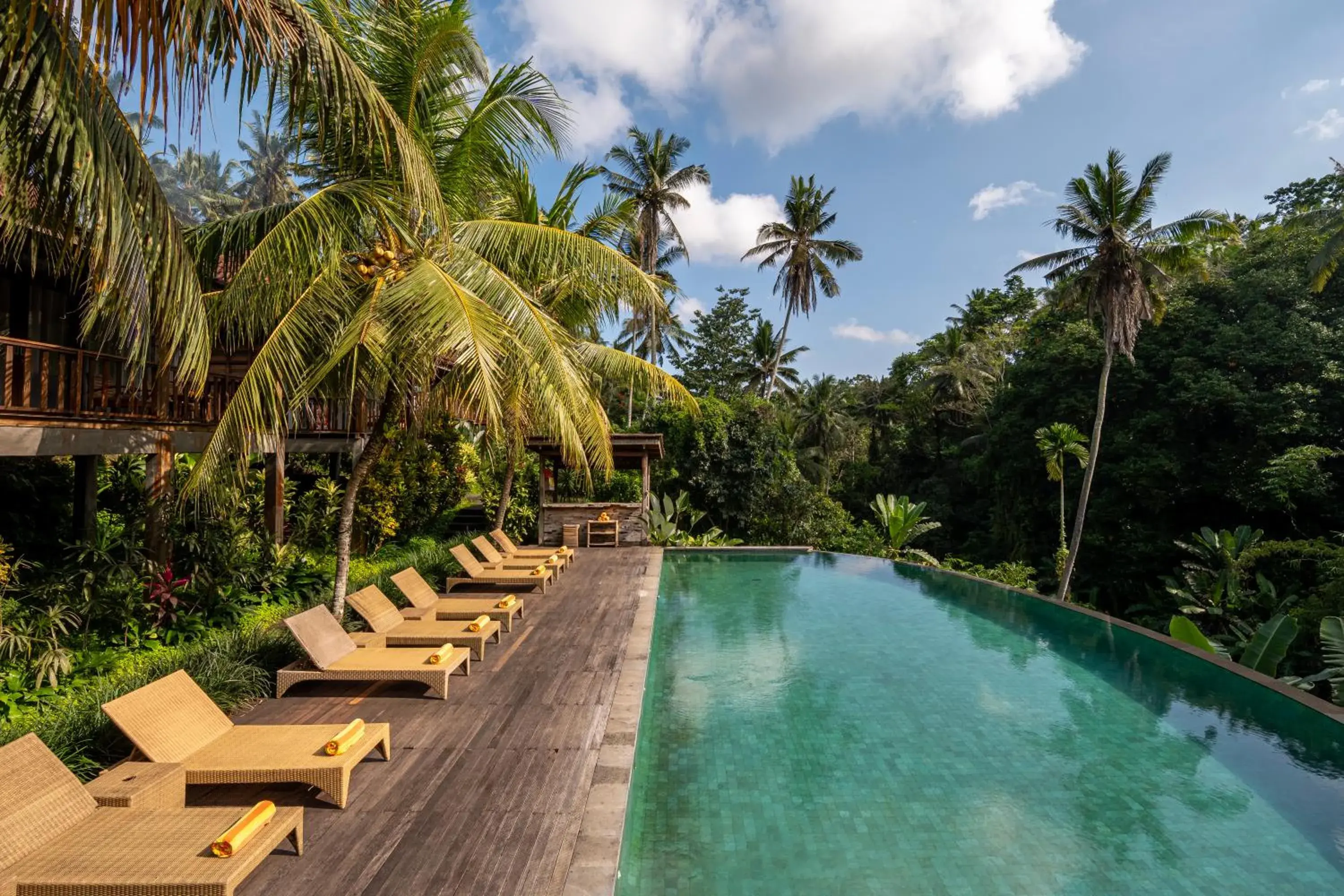 Swimming pool in Pertiwi Bisma 1 Swimming pool in Pertiwi Bisma 1