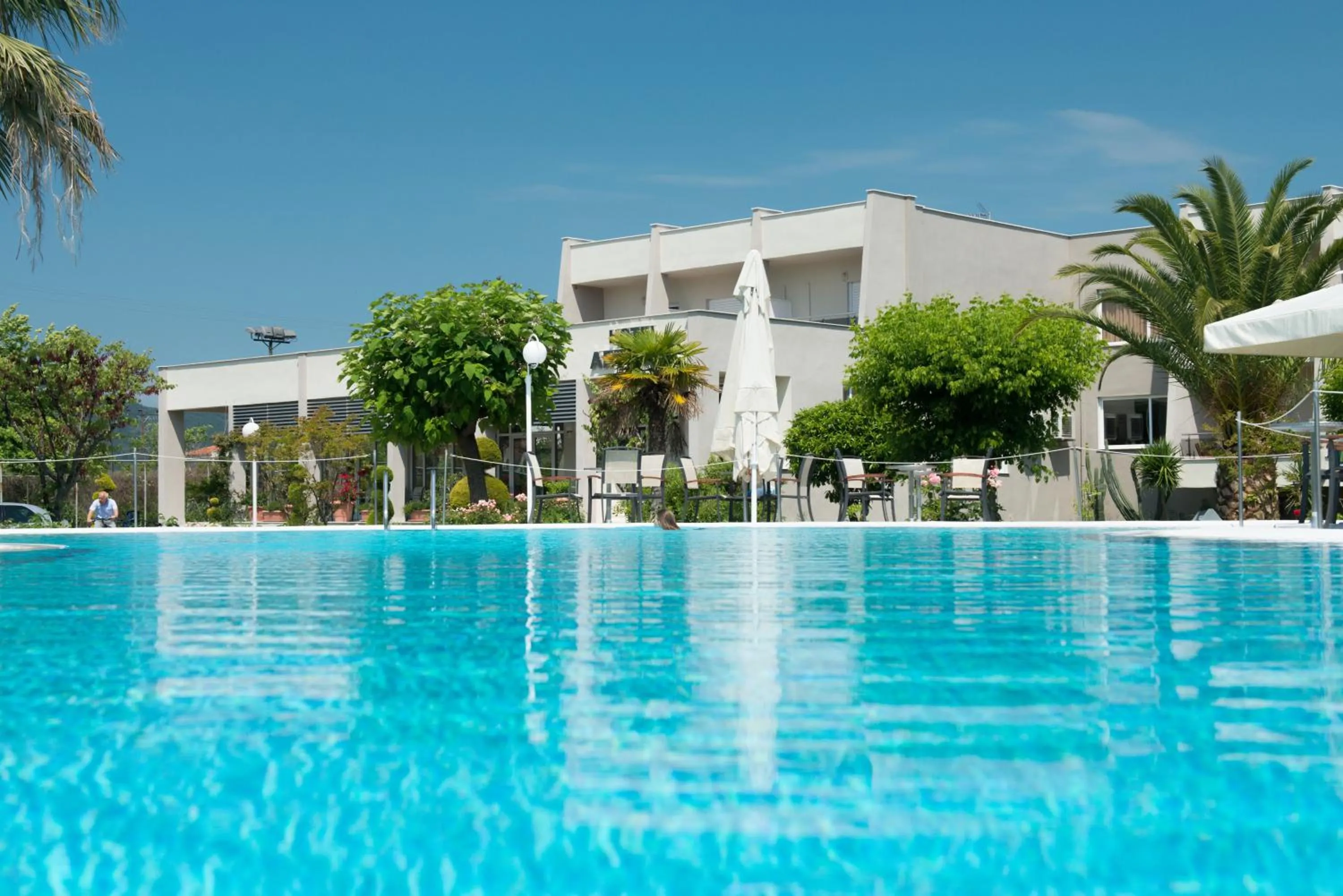Swimming pool in Hotel Aethria