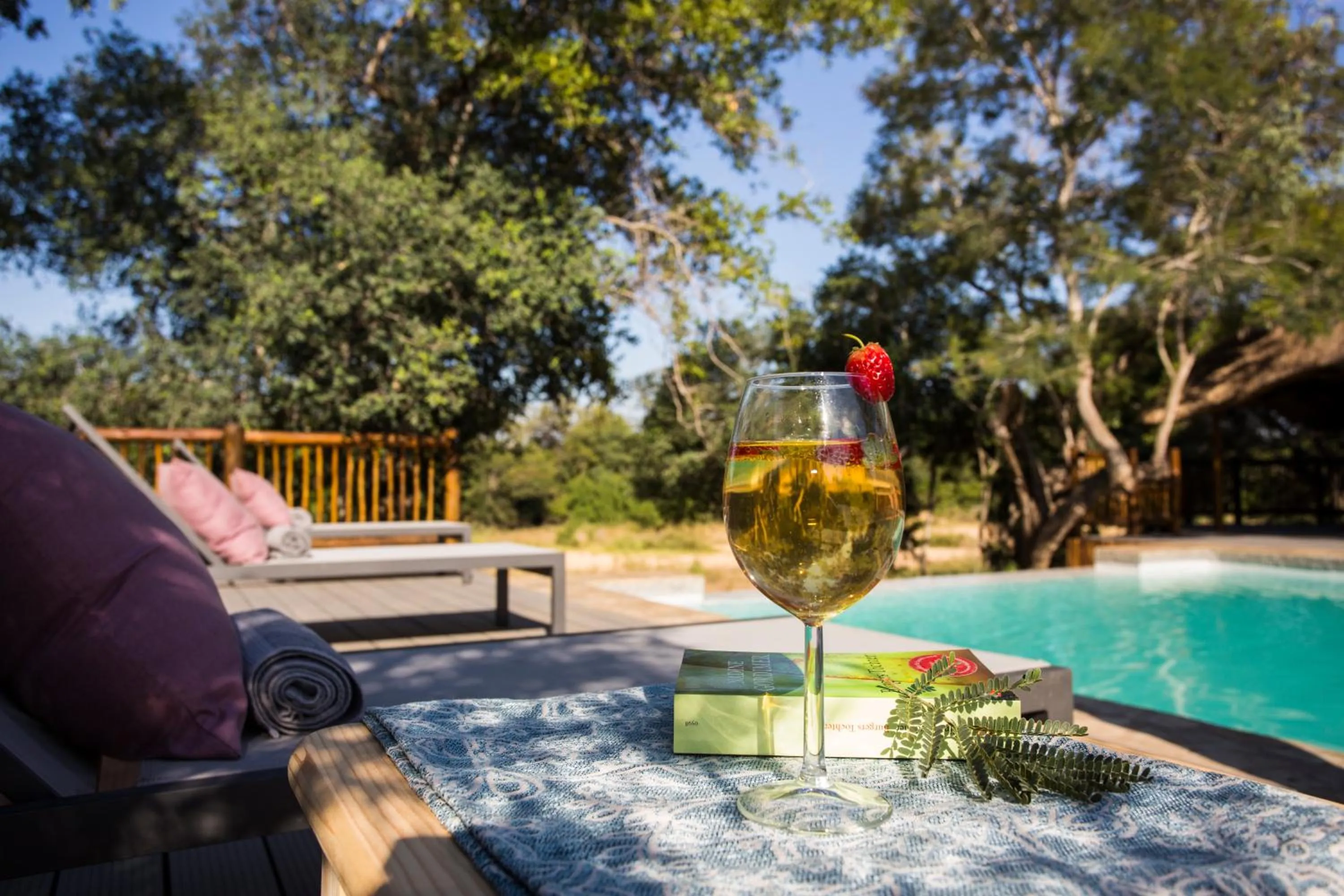 Swimming pool in Vuyani River Lodge
