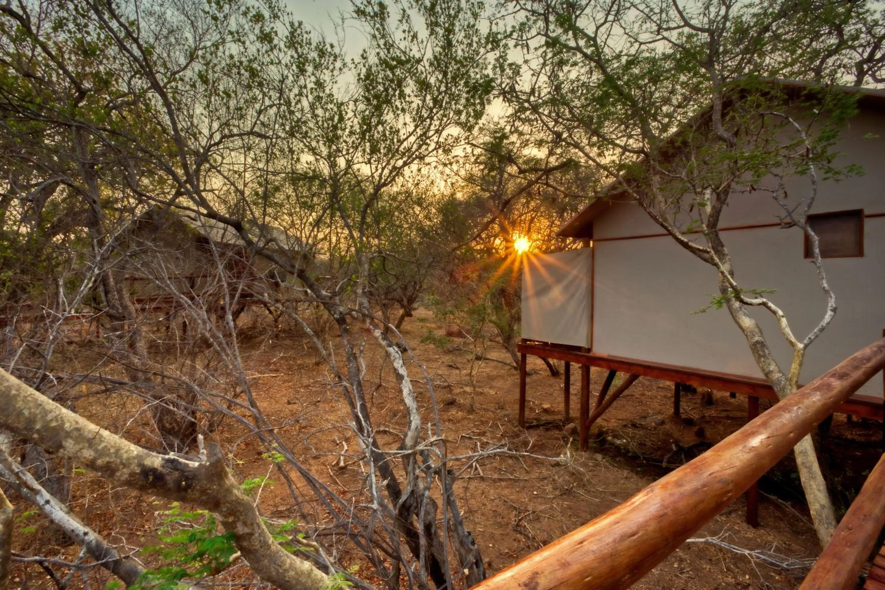Natural landscape in Vuyani River Lodge