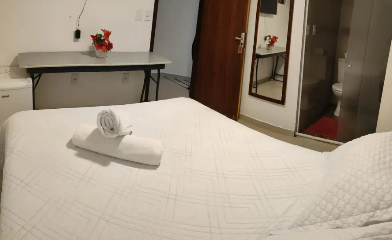 Bed in Cabanos Suites Bed in Cabanos Suites