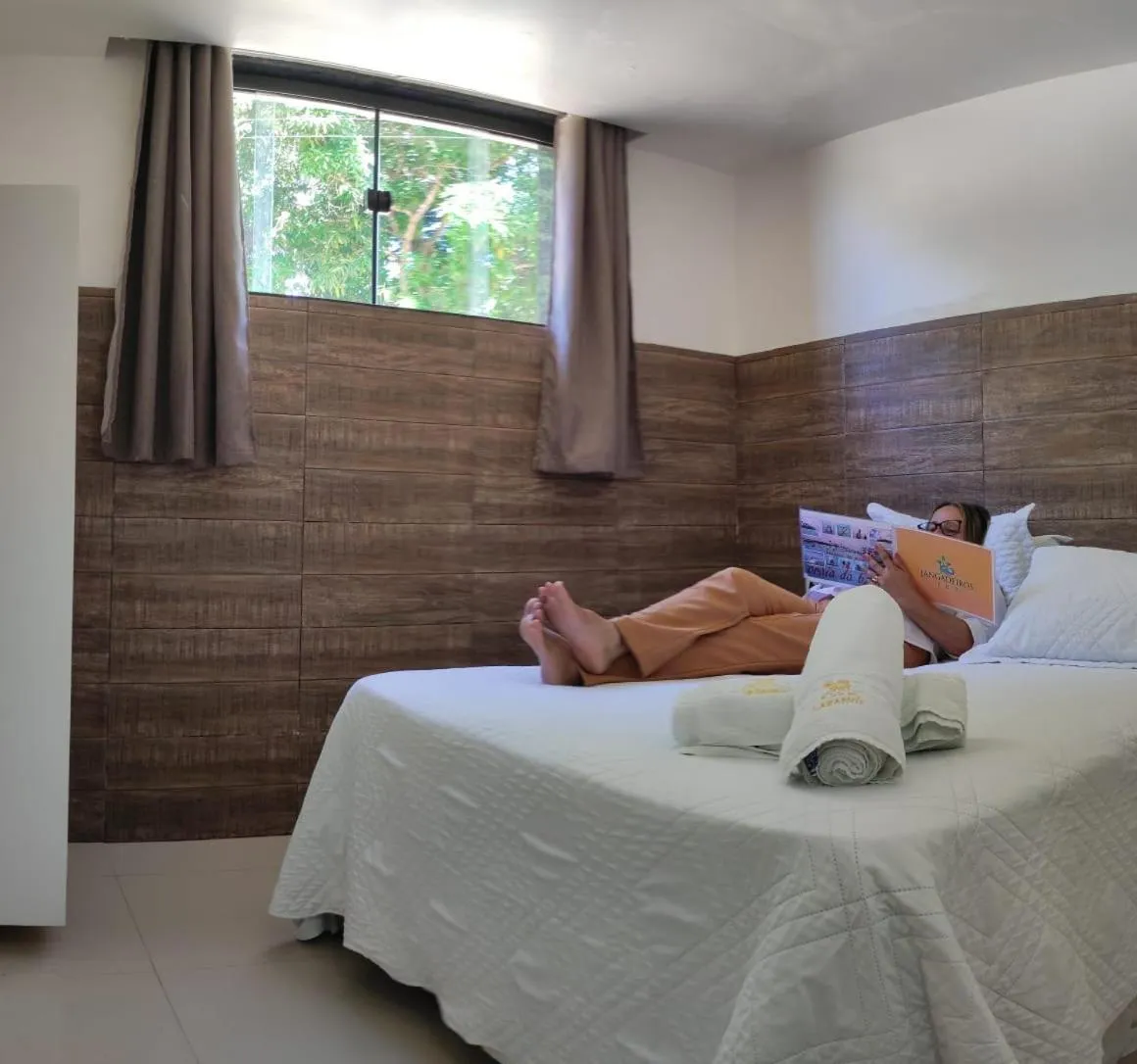 Bed in Cabanos Suites