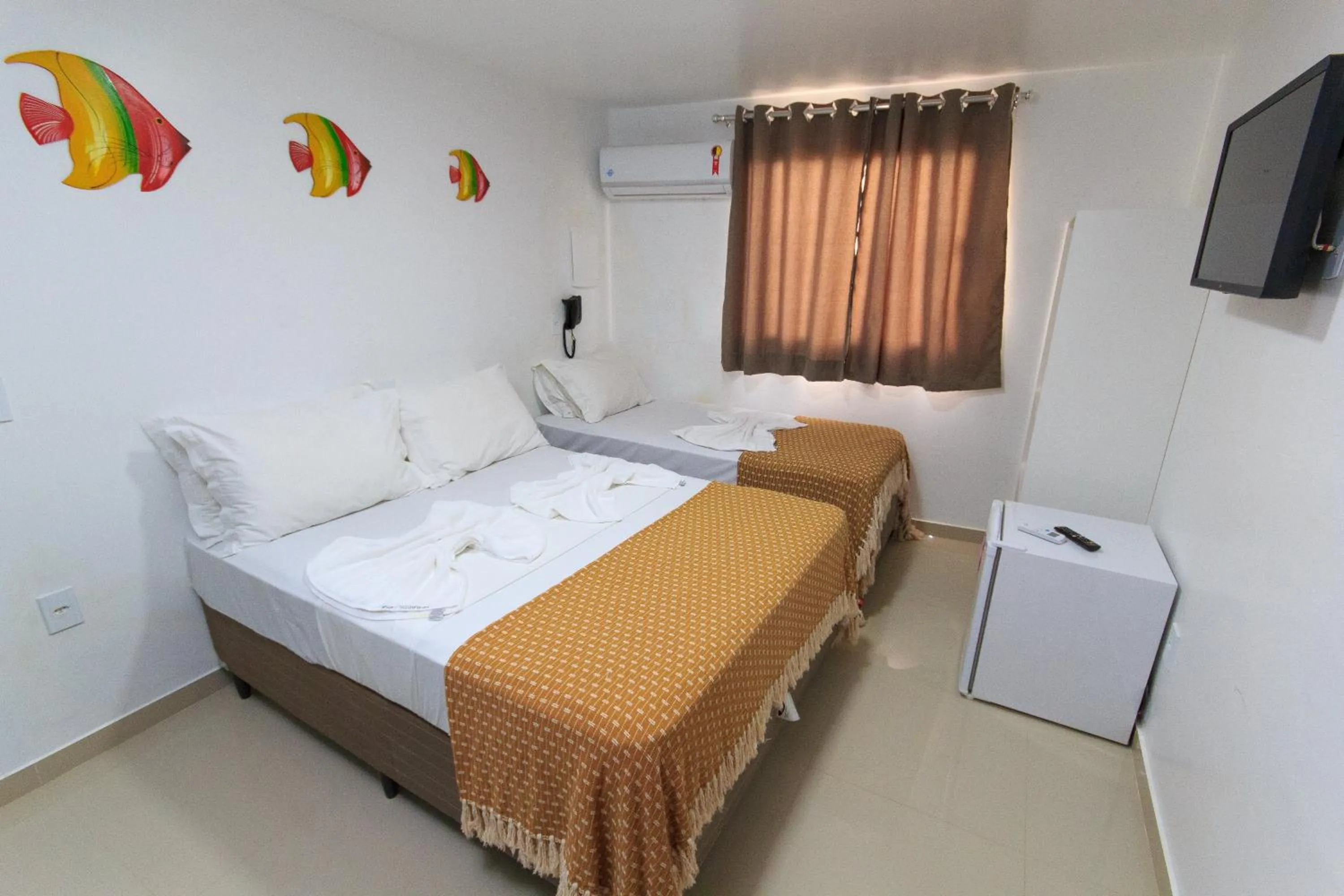 Bedroom in Cabanos Suites