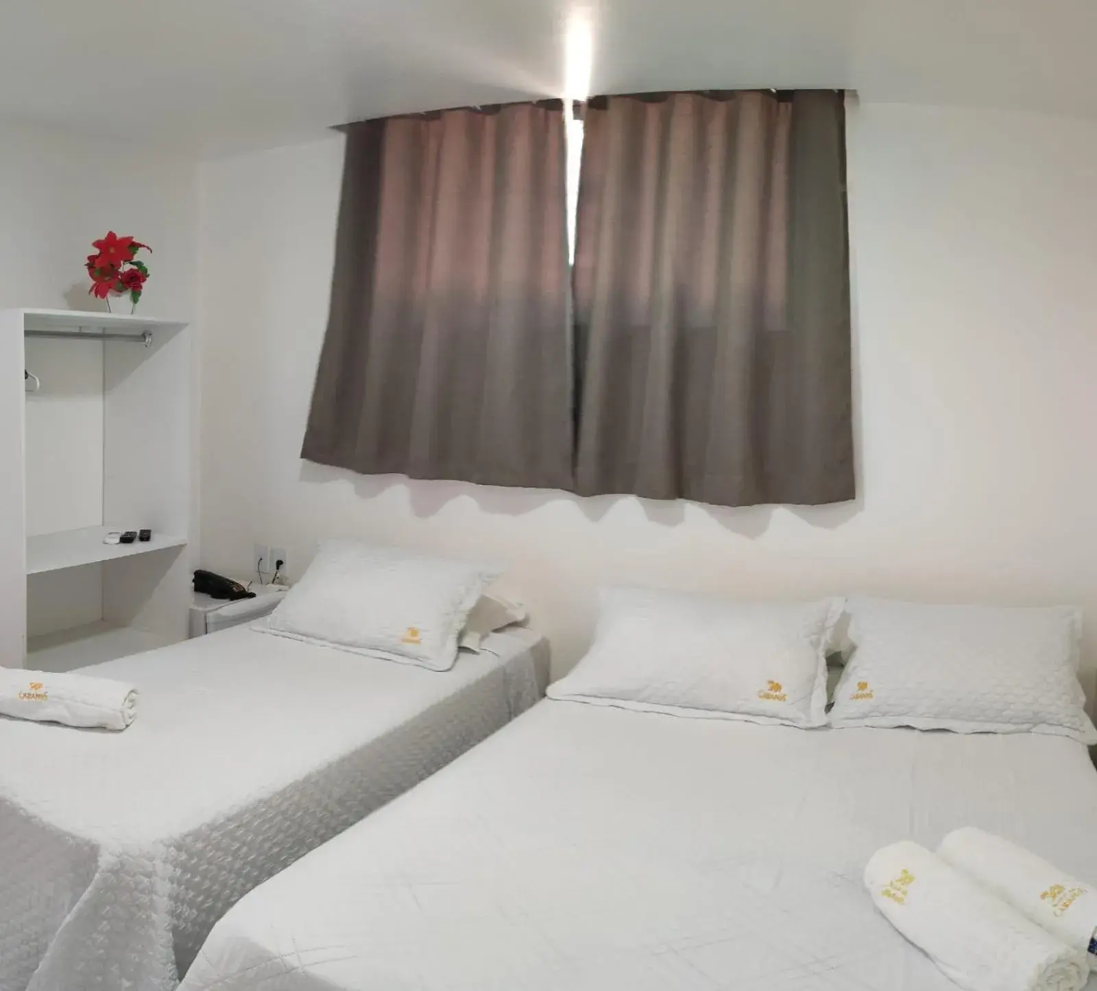 Bed in Cabanos Suites Bed in Cabanos Suites