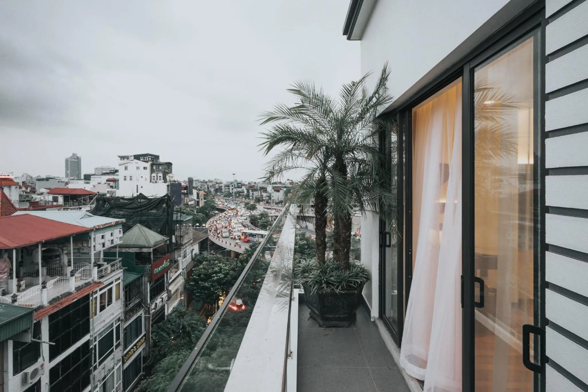 Balcony/Terrace in Hanoi Fiesta Hotel & Spa