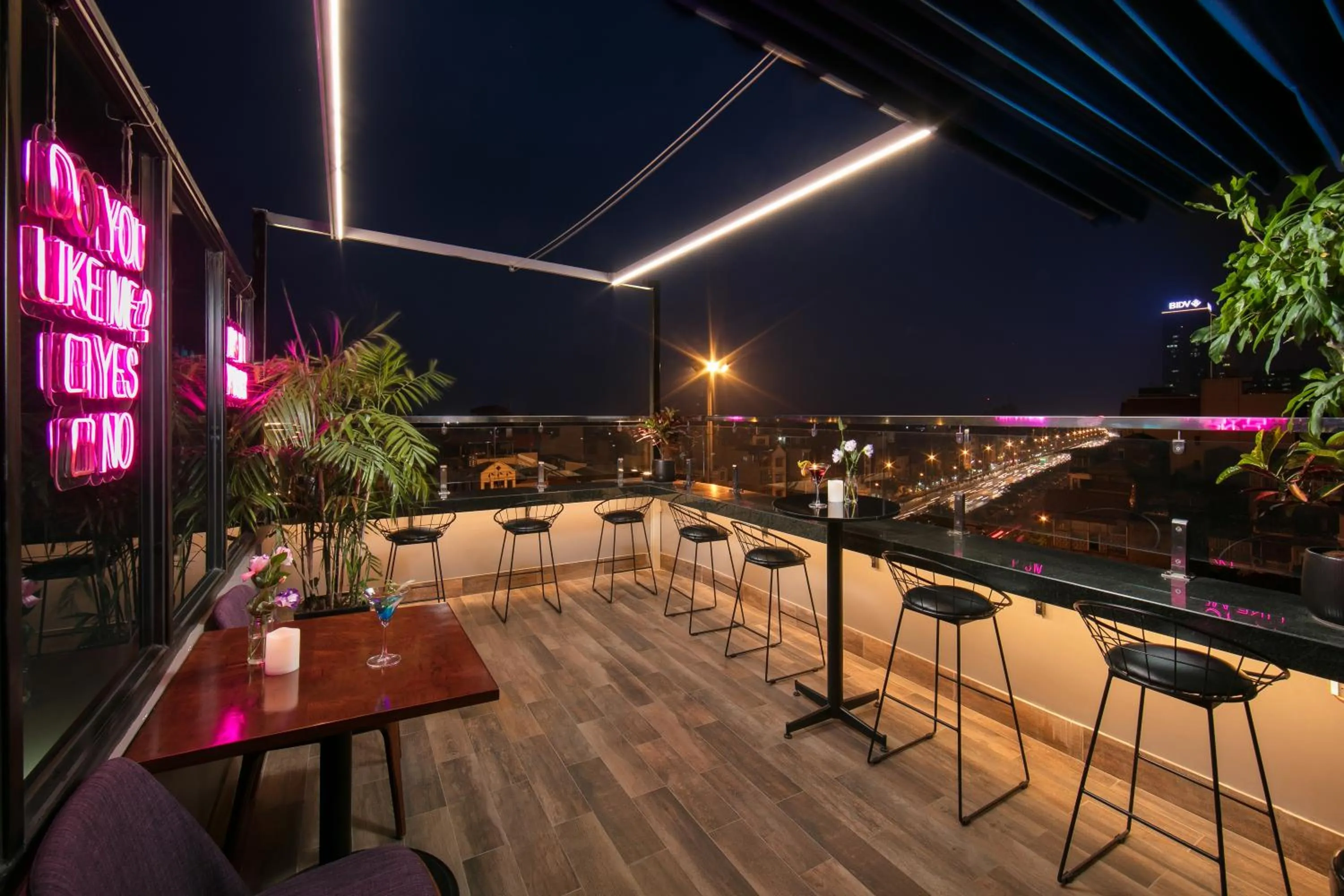 Balcony/Terrace in Hanoi Fiesta Hotel & Spa