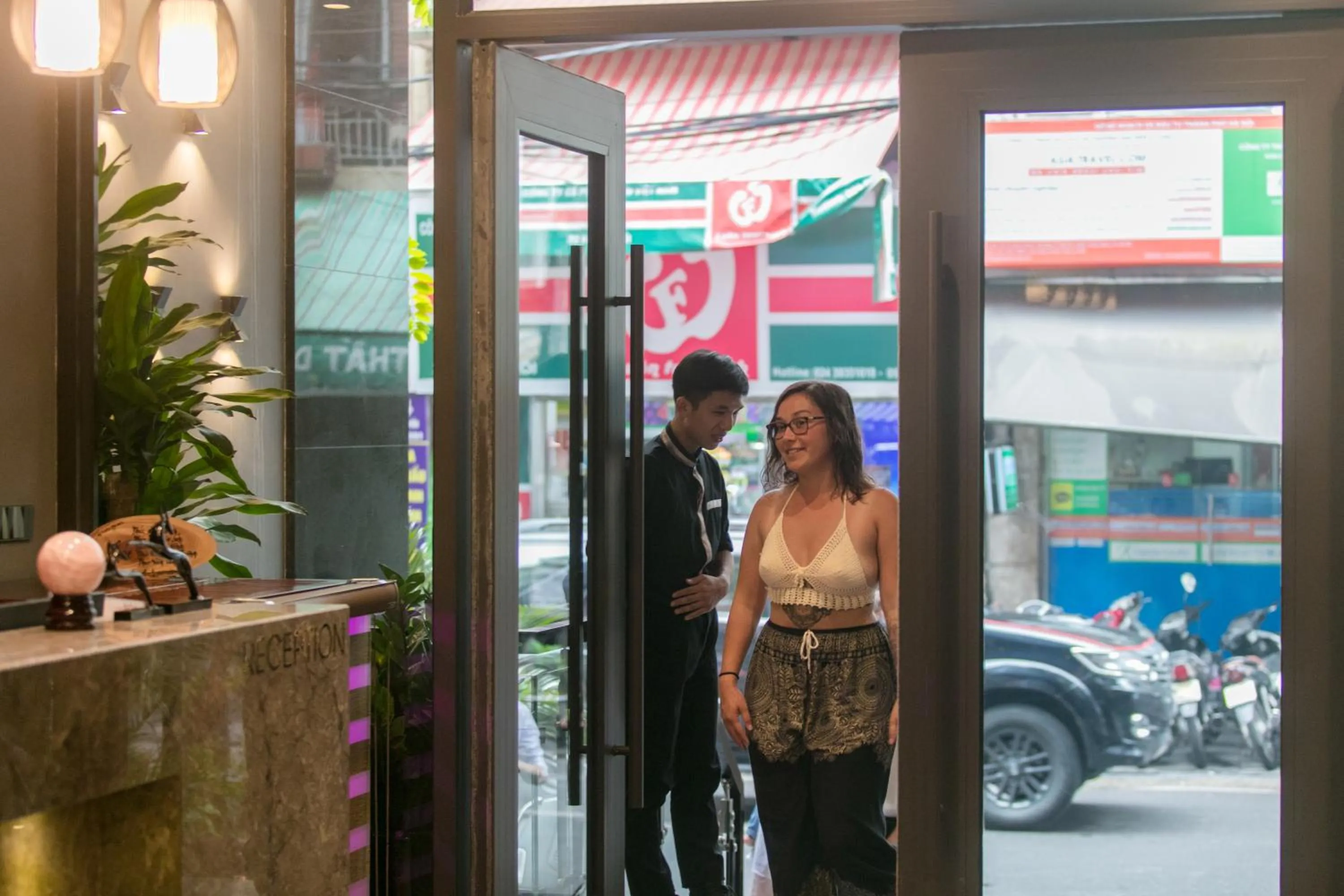 Facade/entrance in Hanoi Fiesta Hotel & Spa