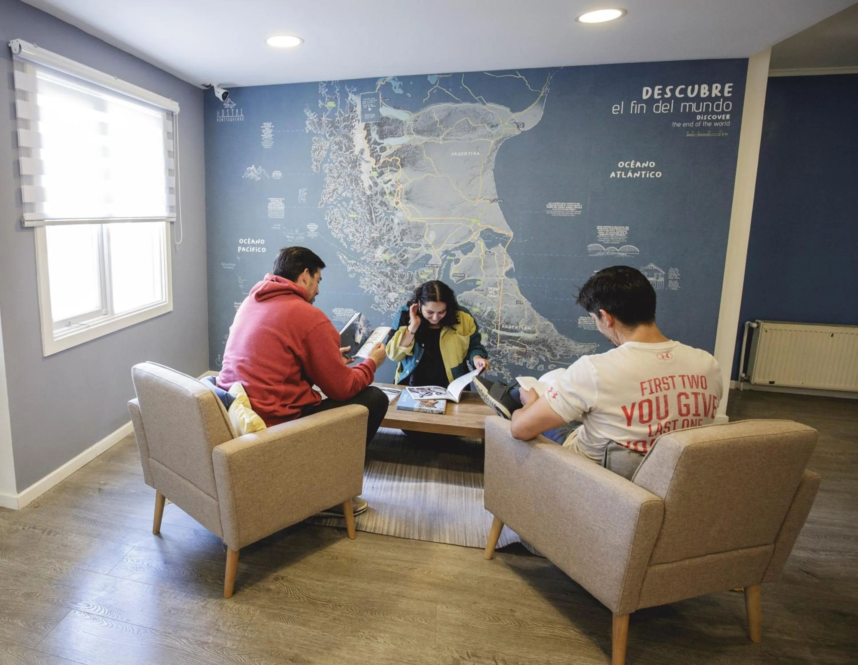 Living room in Hostal Ventisqueros
