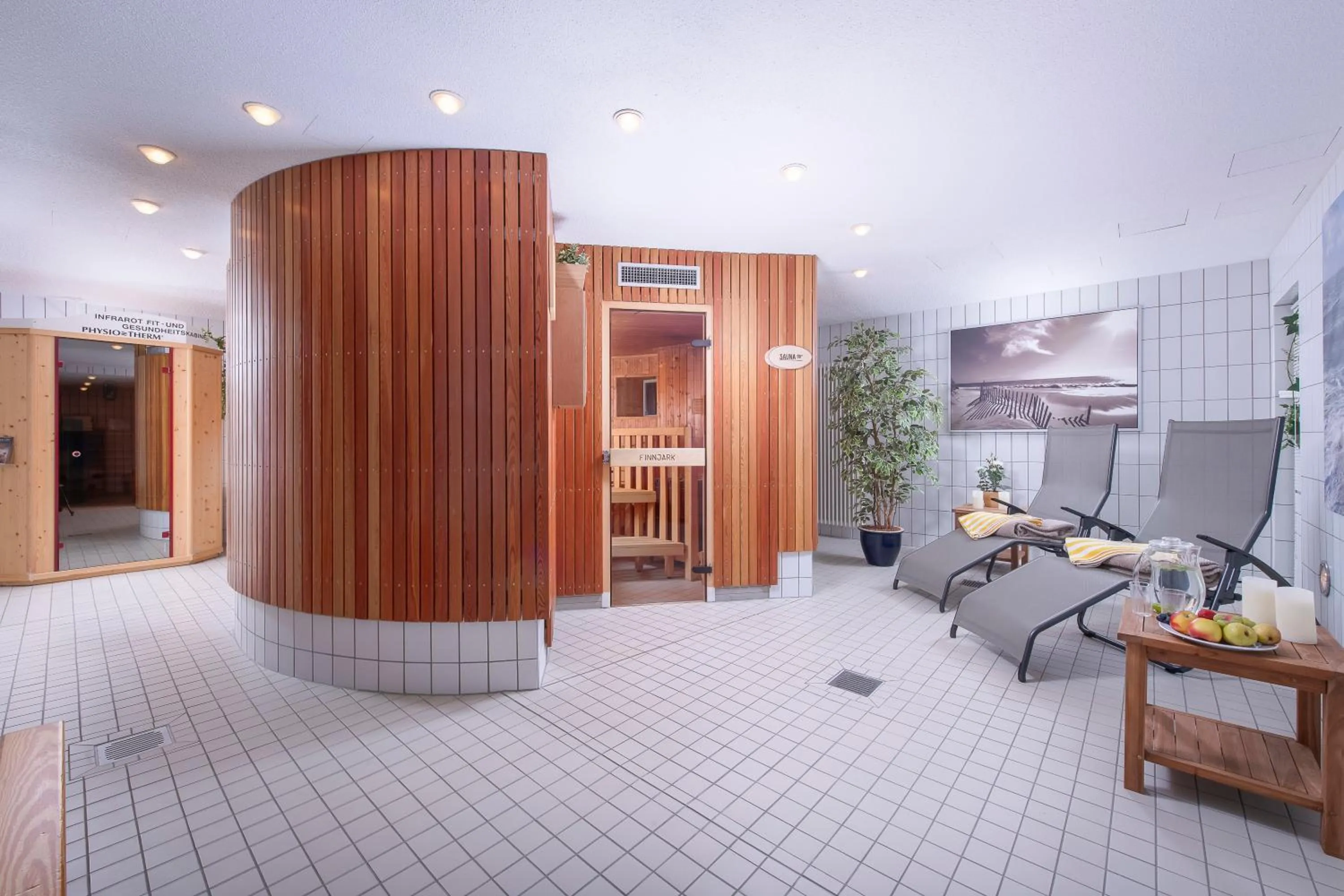 Sauna in Rügener Ferienhäuser am Hochufer