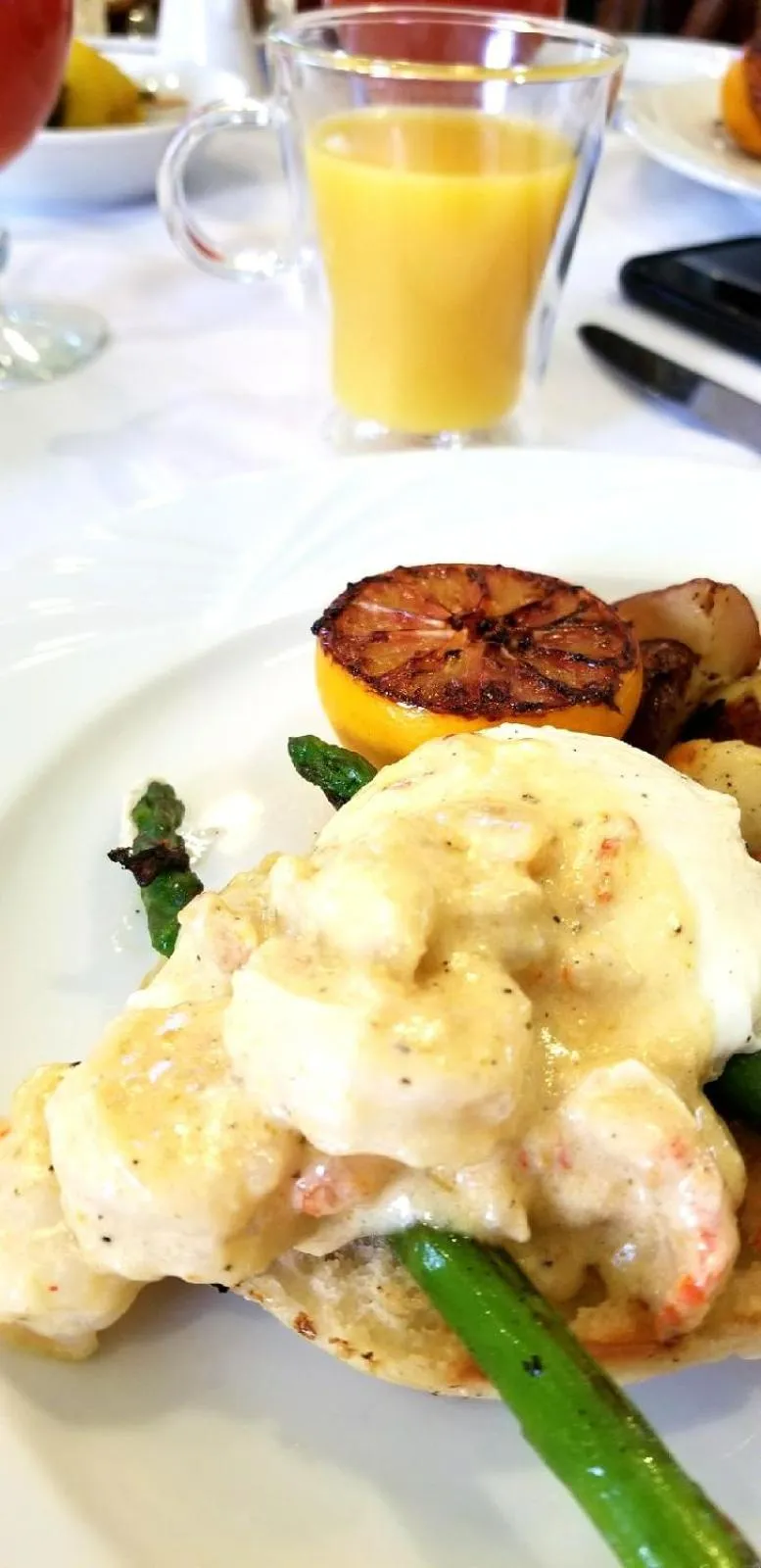 Breakfast in Fort Conde Inn - Mobile