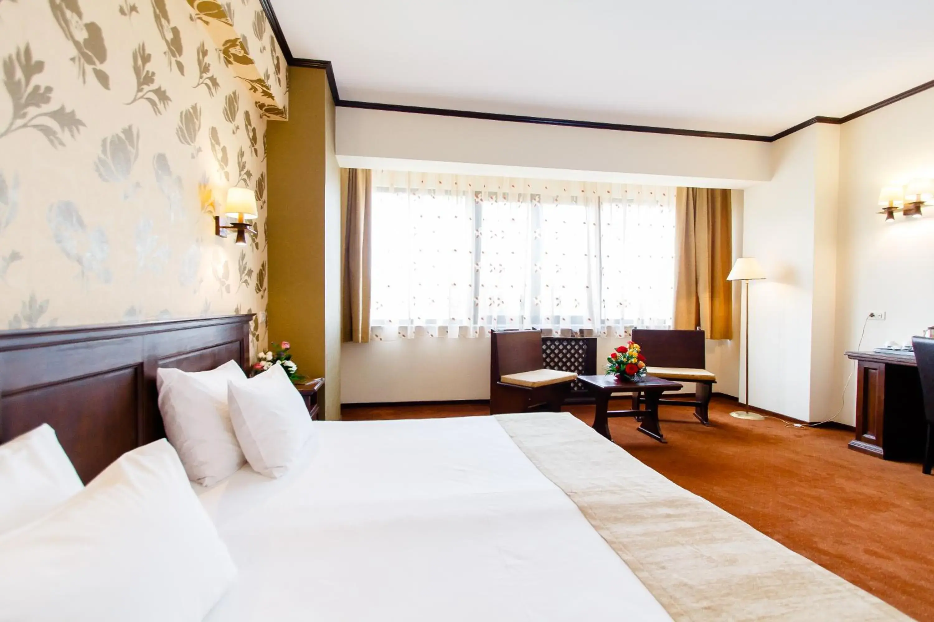 Bed in International Bucharest City Centre Hotel Bed in International Bucharest City Centre Hotel