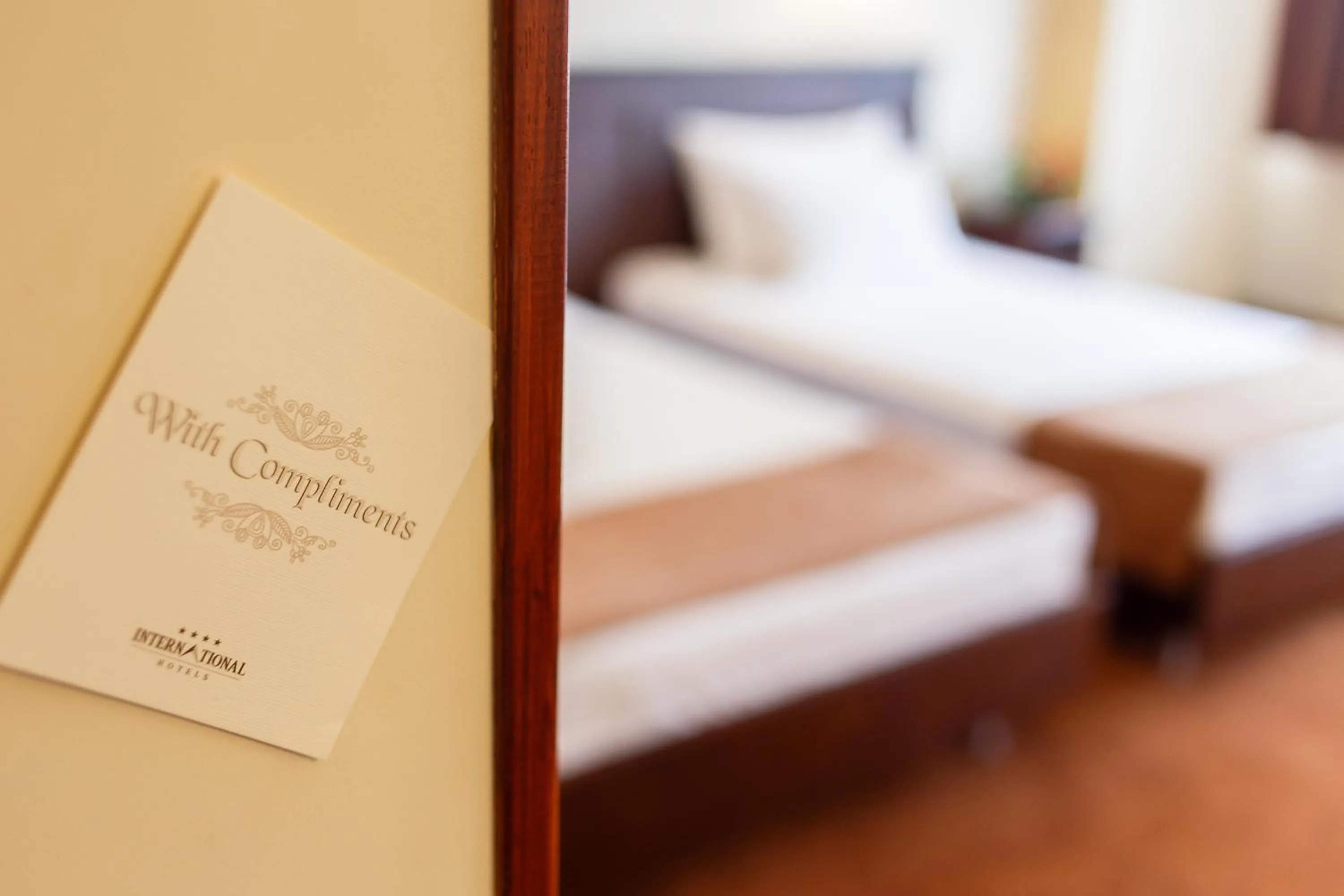 Bed in International Bucharest City Centre Hotel