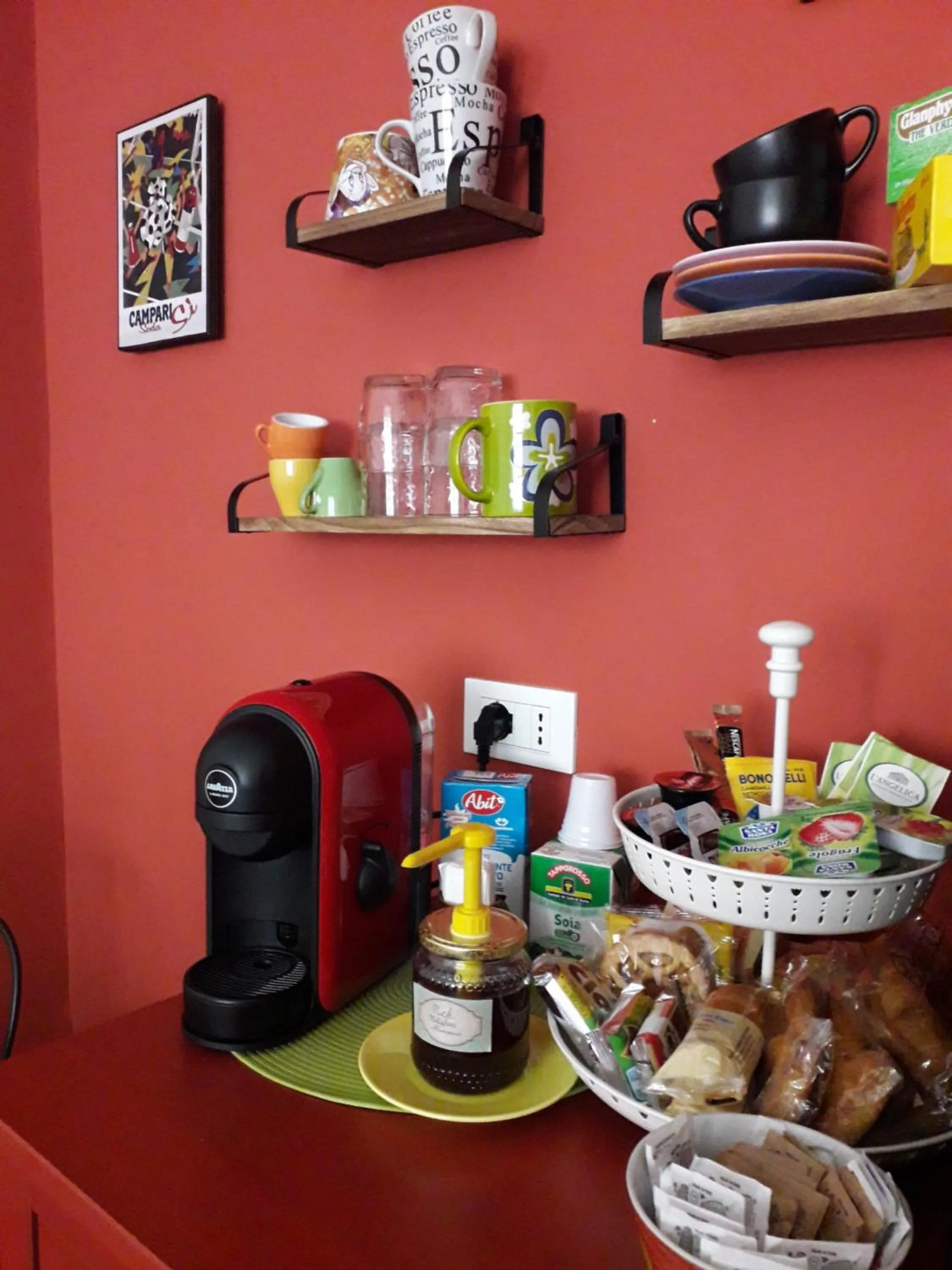 Coffee/tea facilities in B&B A spasso per Torino