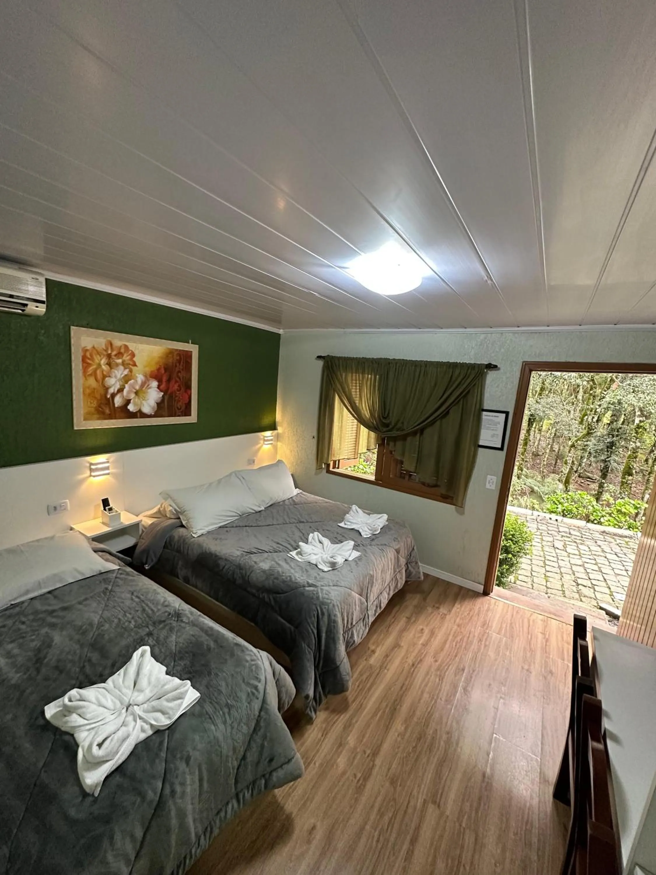 Bedroom, Bed in Hotel Pousada Cabana da Mata