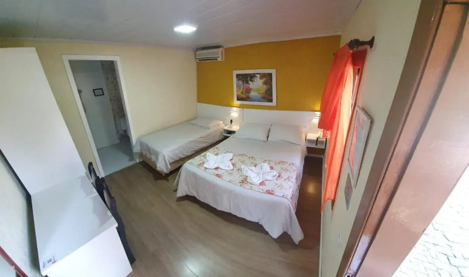 Bedroom, Bed in Hotel Pousada Cabana da Mata Bedroom, Bed in Hotel Pousada Cabana da Mata