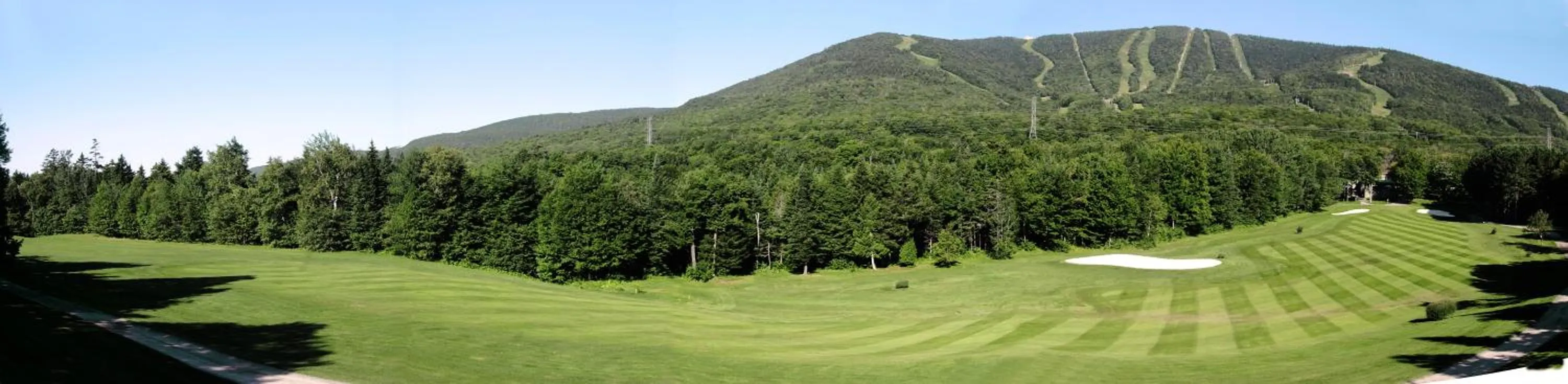 Golfcourse in Chalets Montmorency Mont-Sainte-Anne