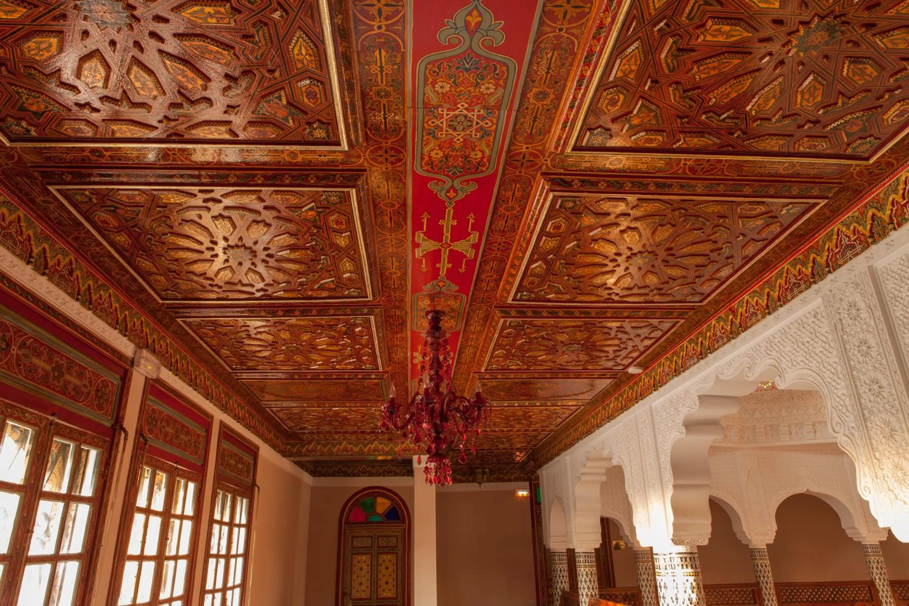 Decorative detail in Villa Des Ambassadors