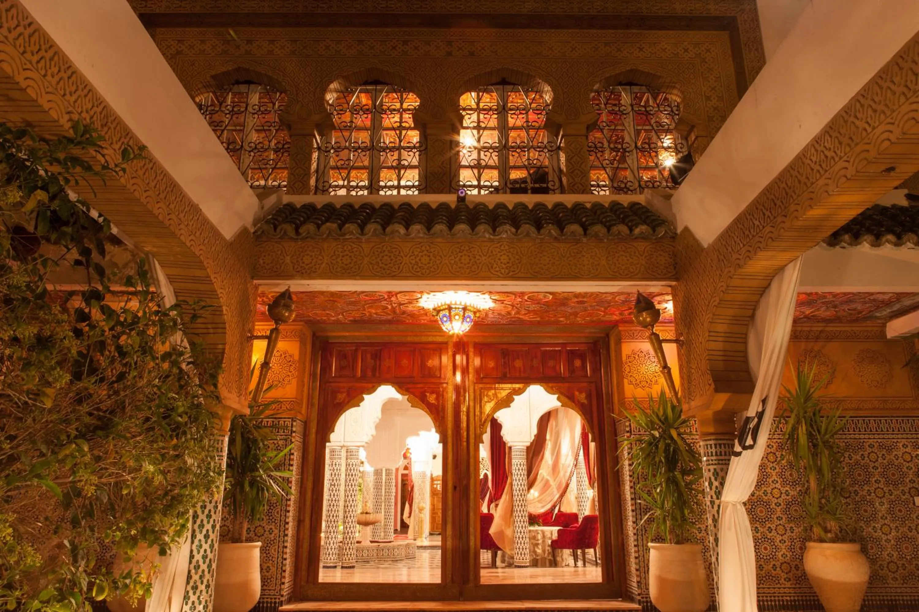 Decorative detail in Villa Des Ambassadors