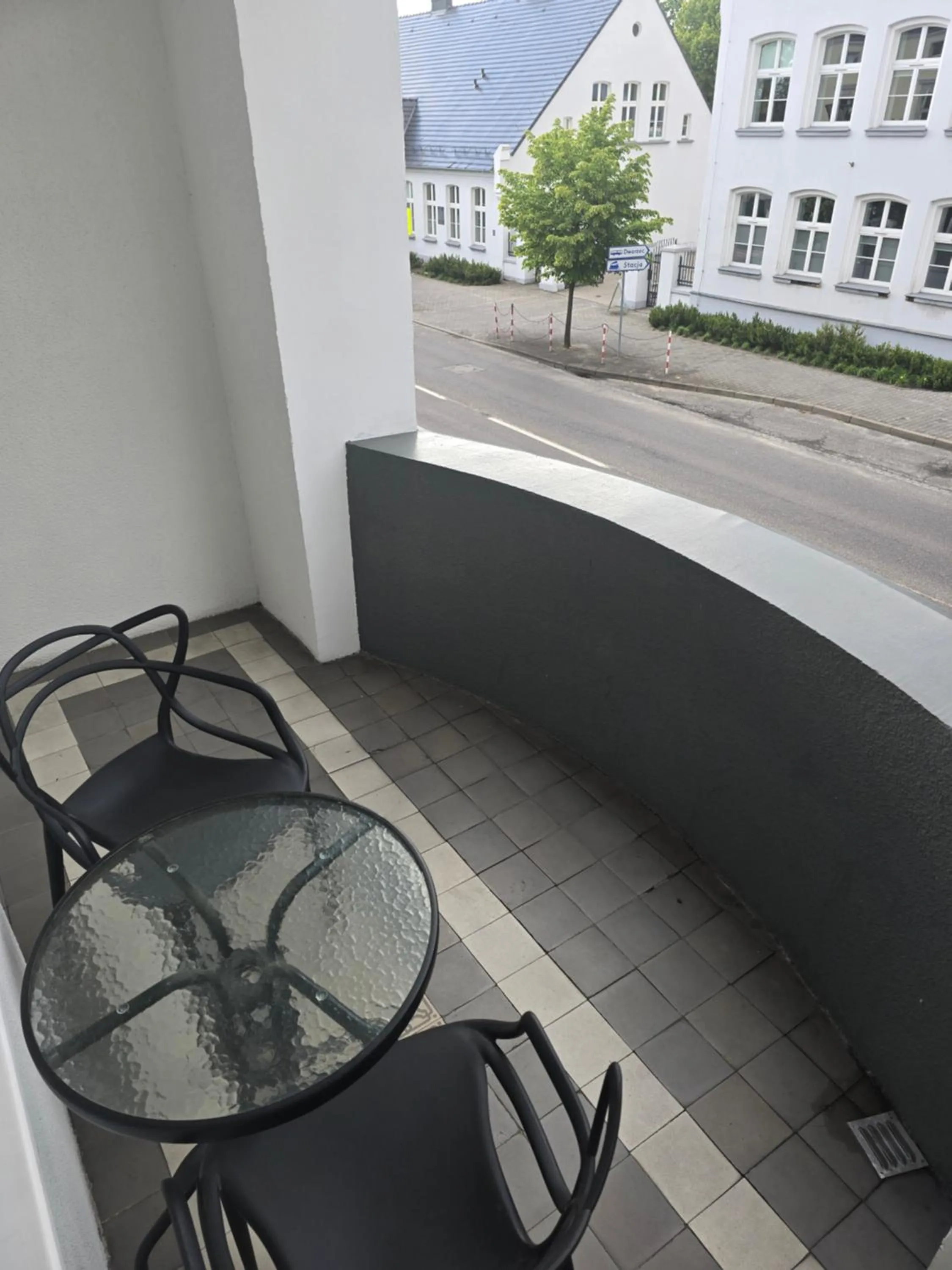 Balcony/Terrace in Eldom-NOCLEGI, Kolejowa 15 Wągrowiec