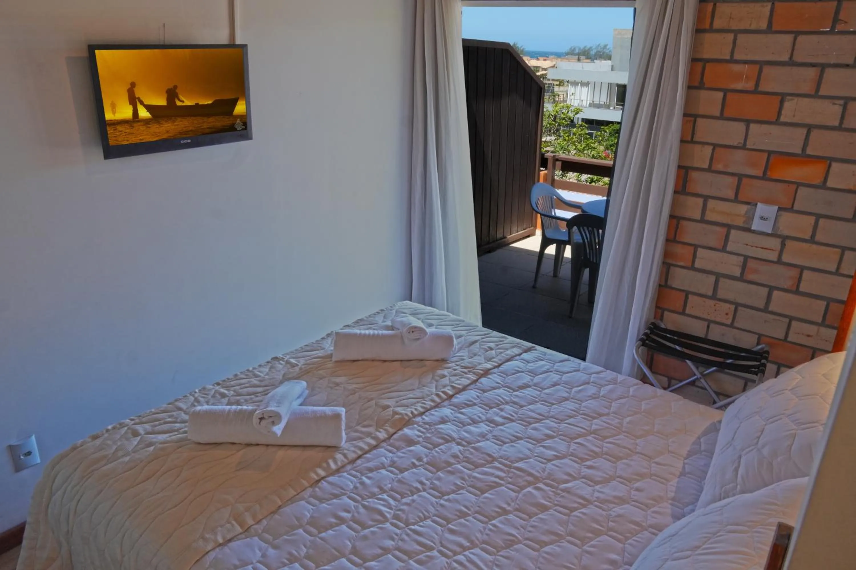 Bed in Pousada da Encosta