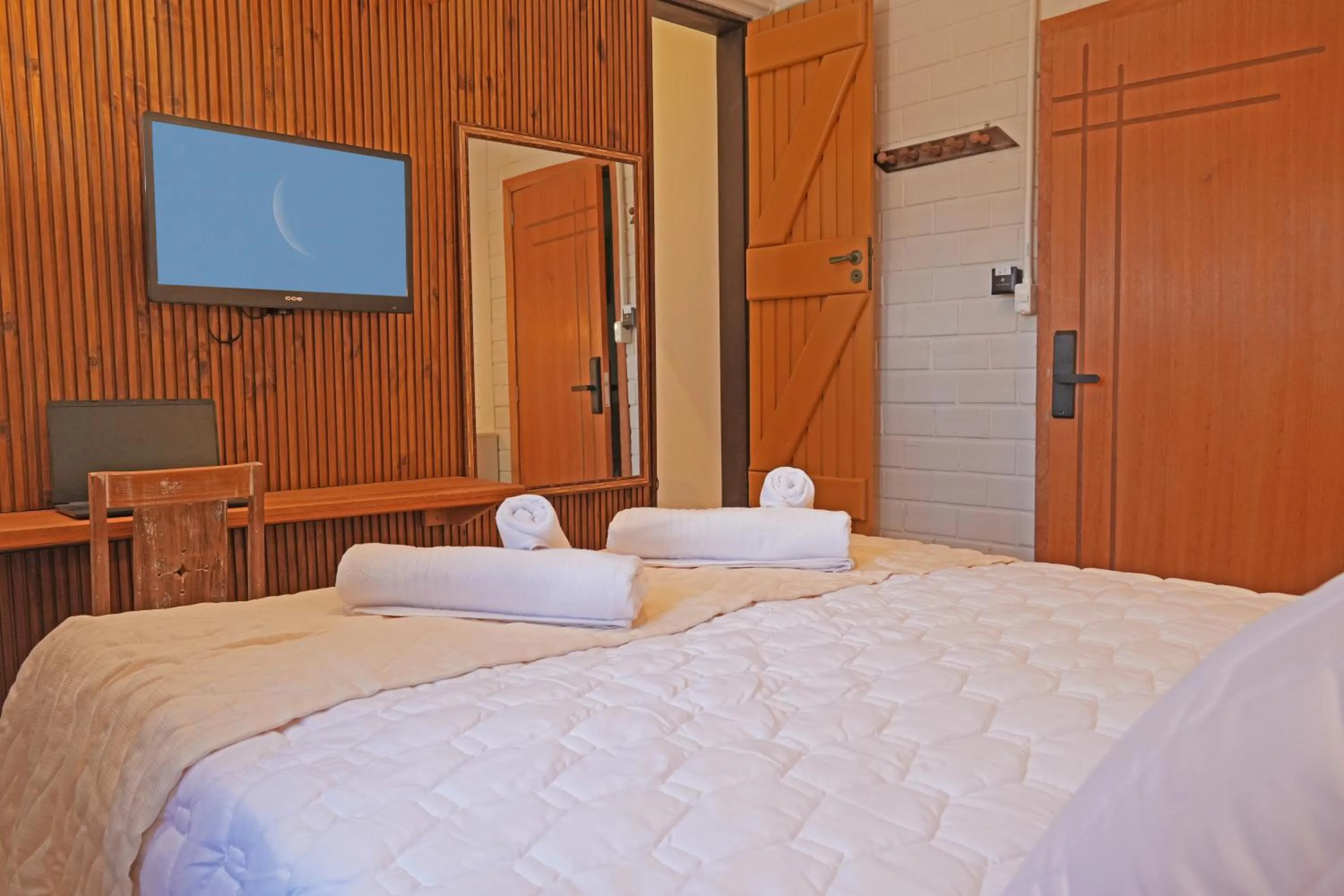 Bed in Pousada da Encosta