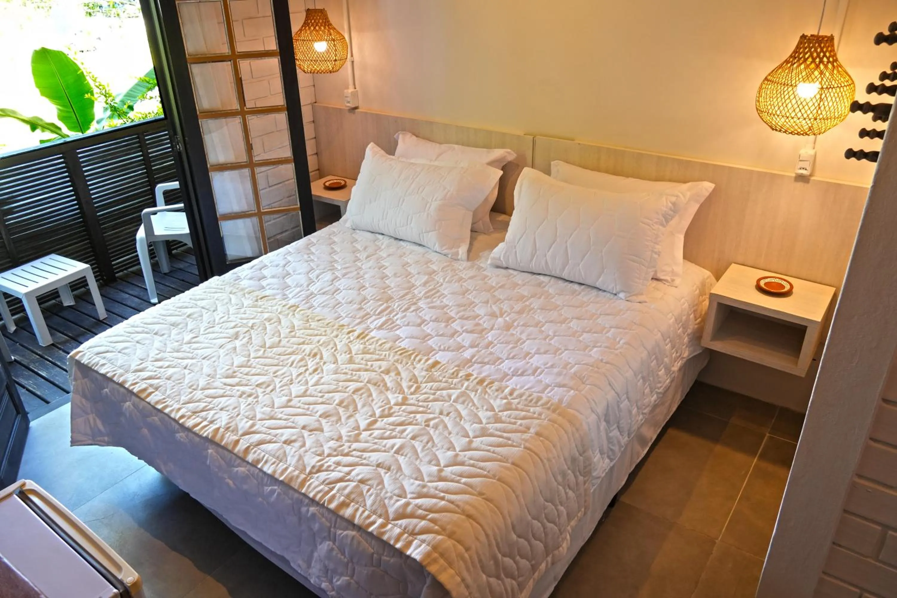 Bed in Pousada da Encosta