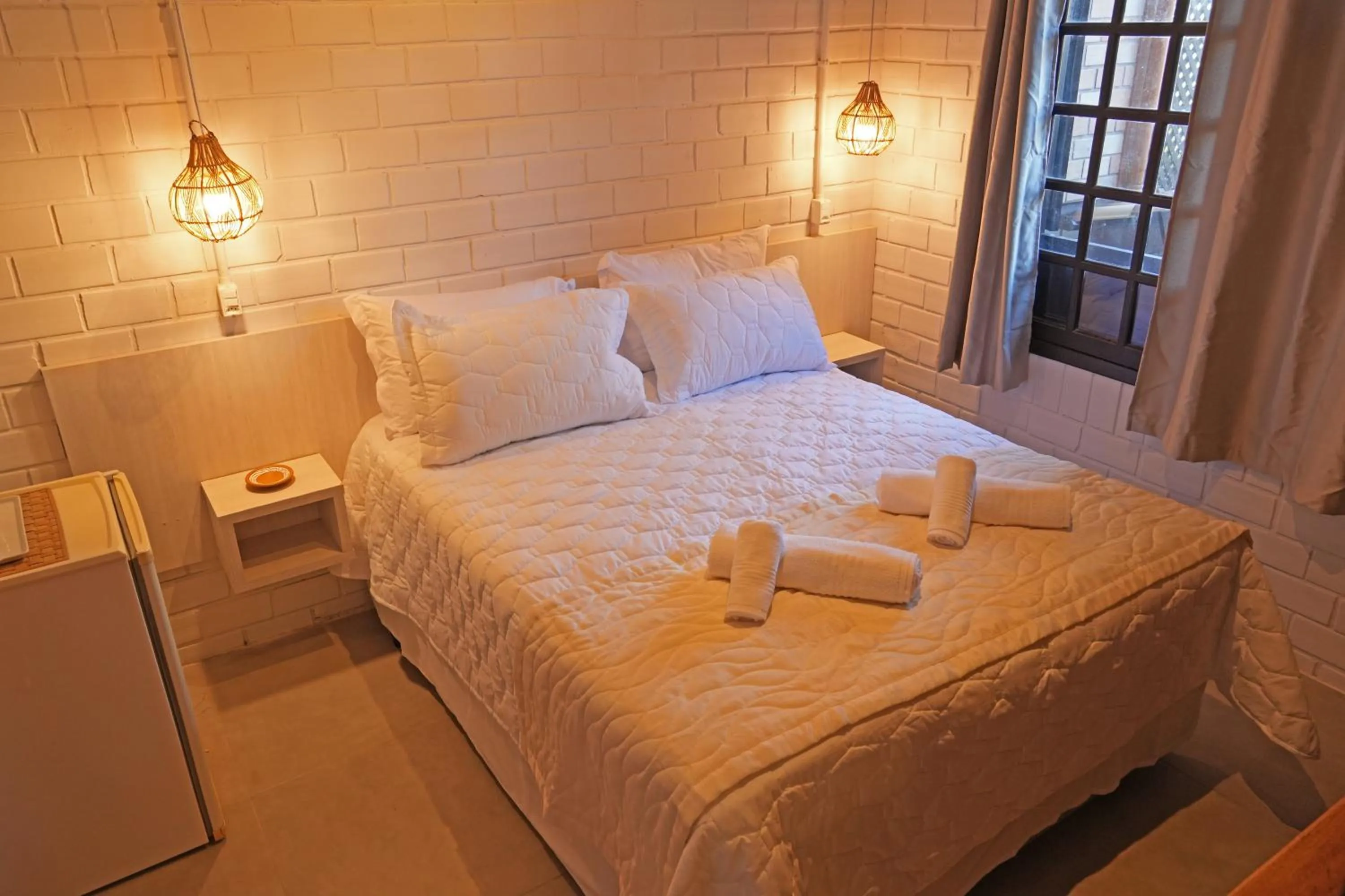 Bed in Pousada da Encosta