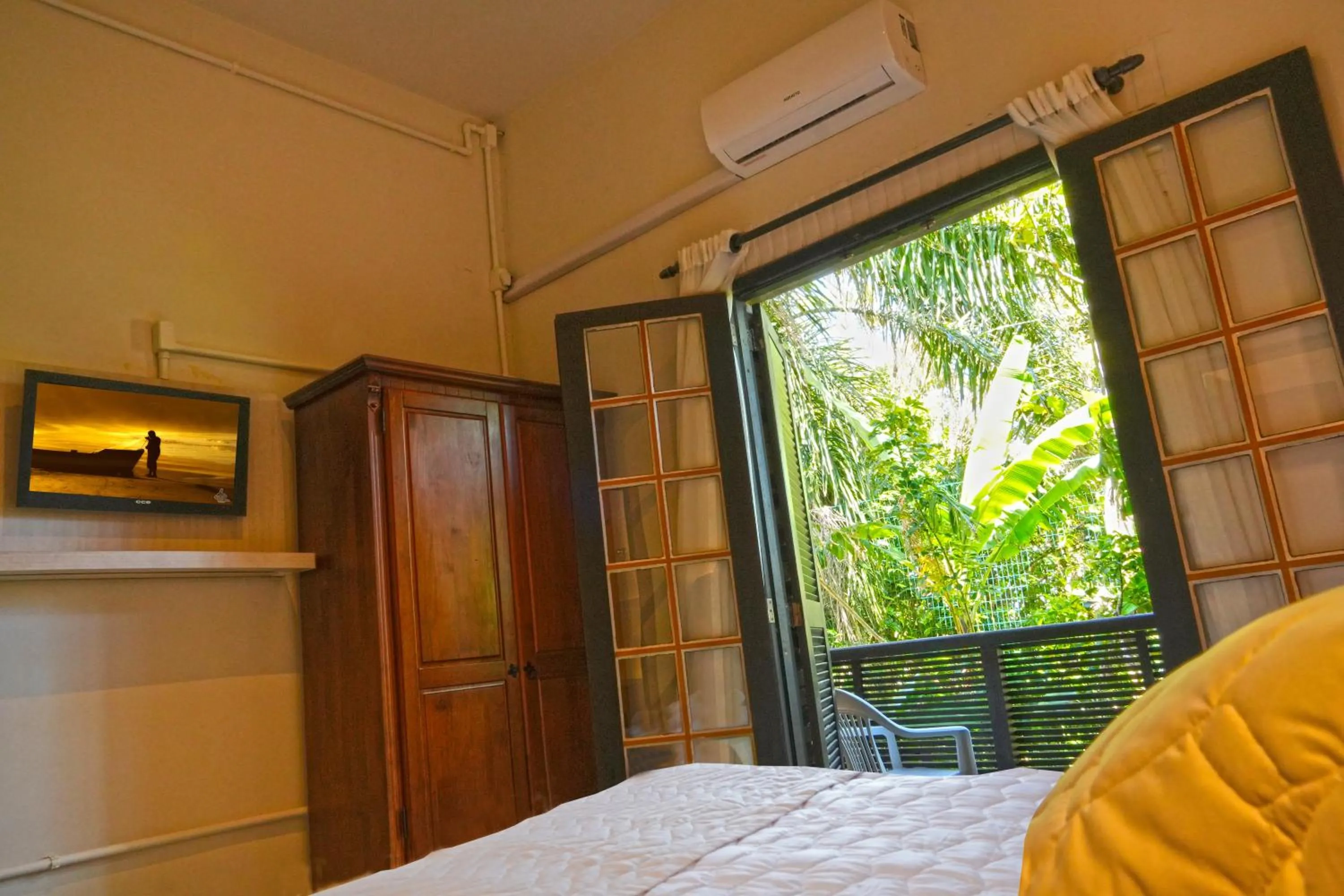 Bed in Pousada da Encosta