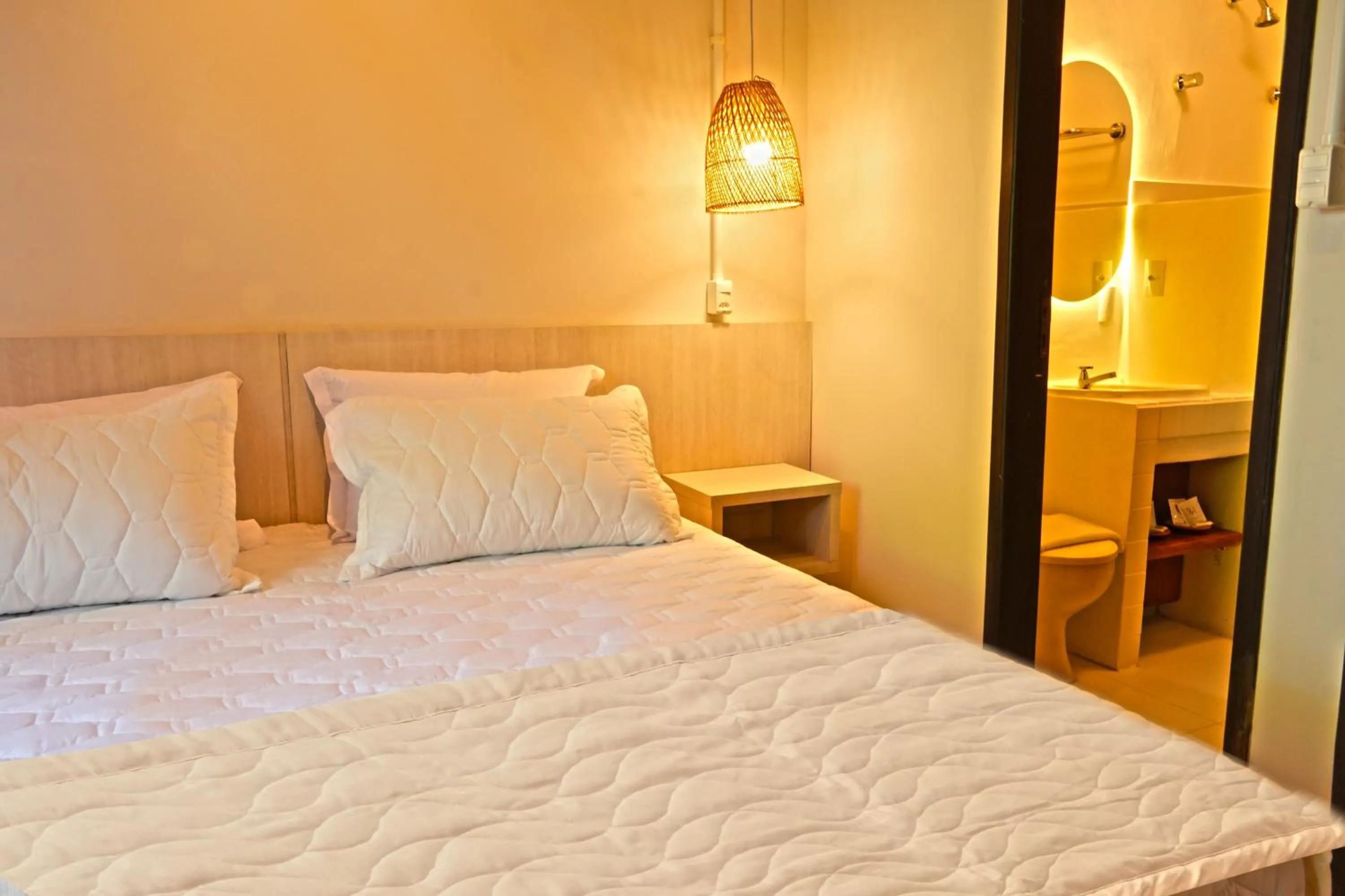 Bed in Pousada da Encosta