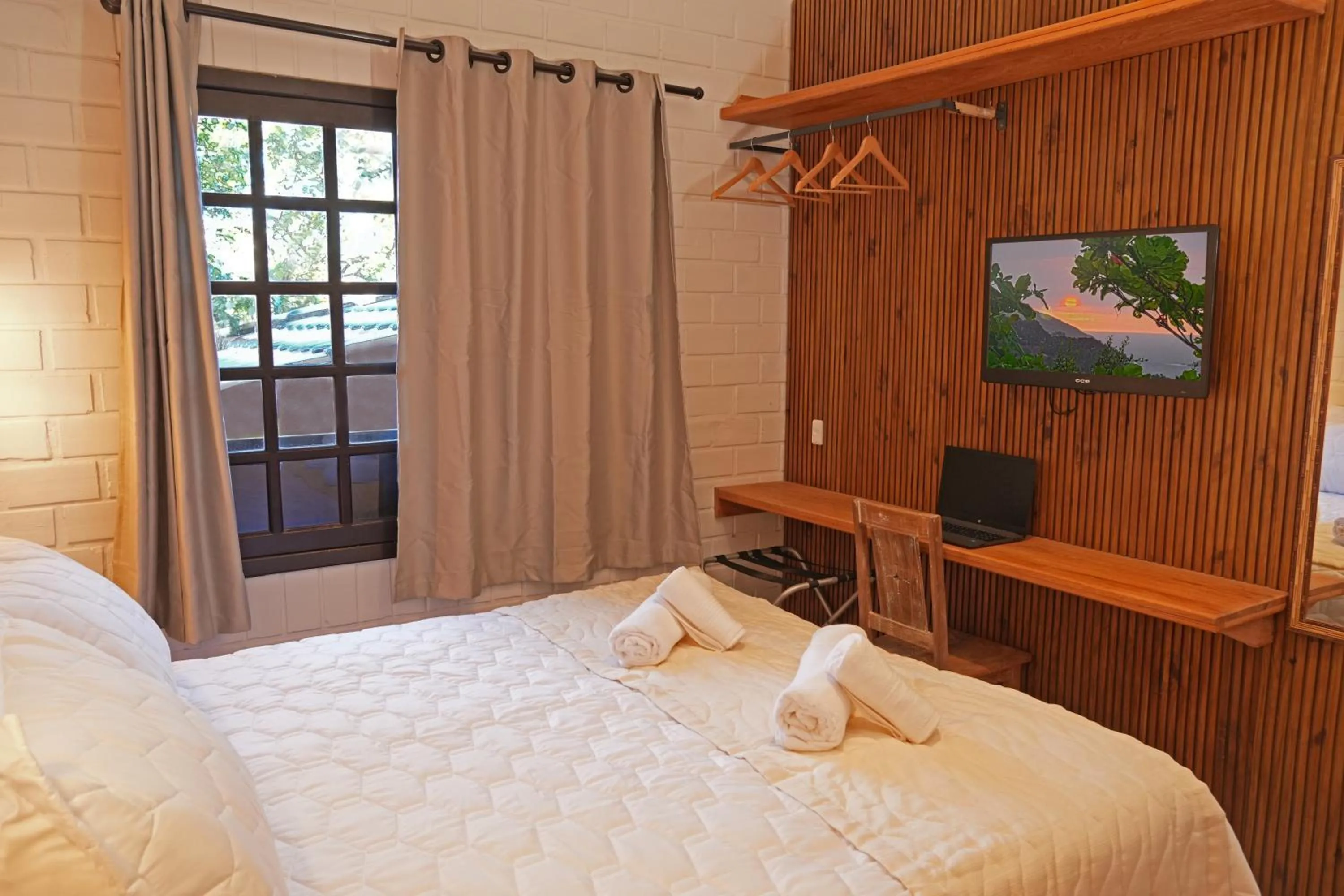 Bed in Pousada da Encosta