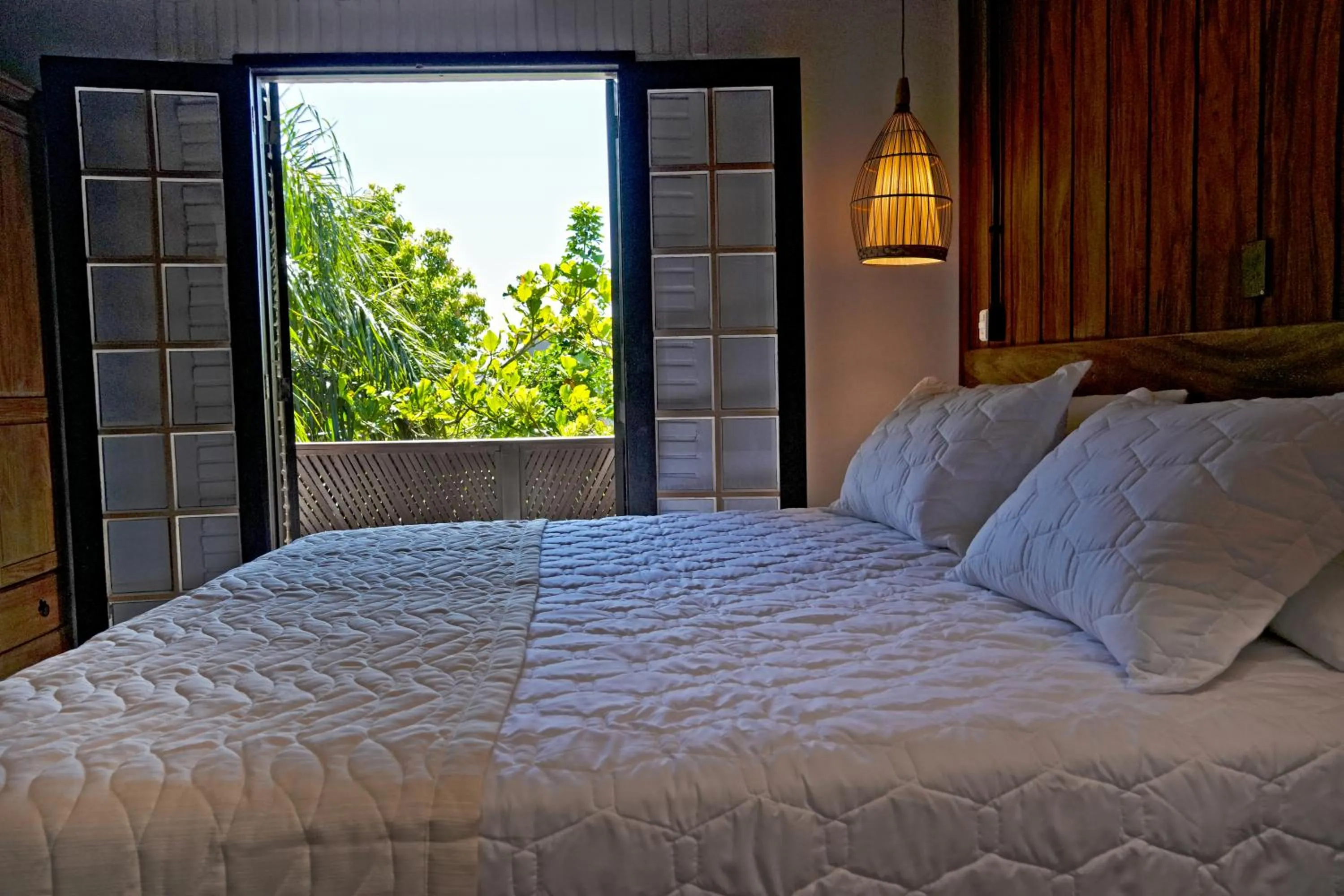 Bed in Pousada da Encosta