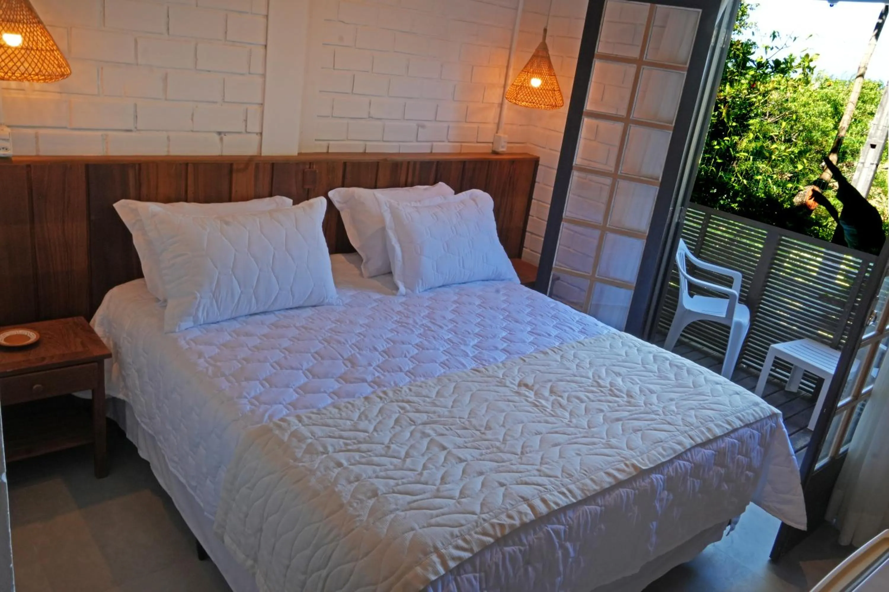 Bed in Pousada da Encosta