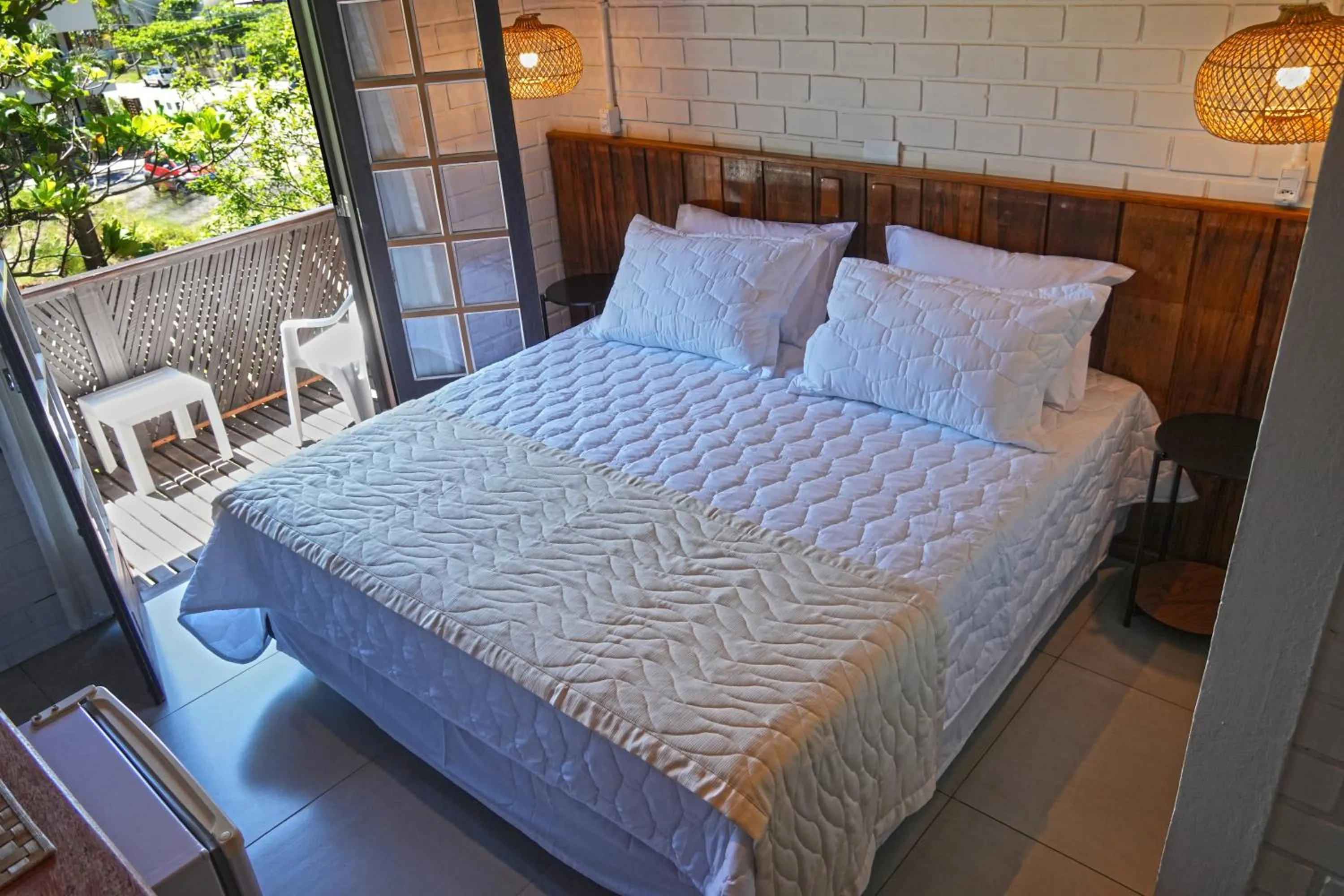 Bed in Pousada da Encosta
