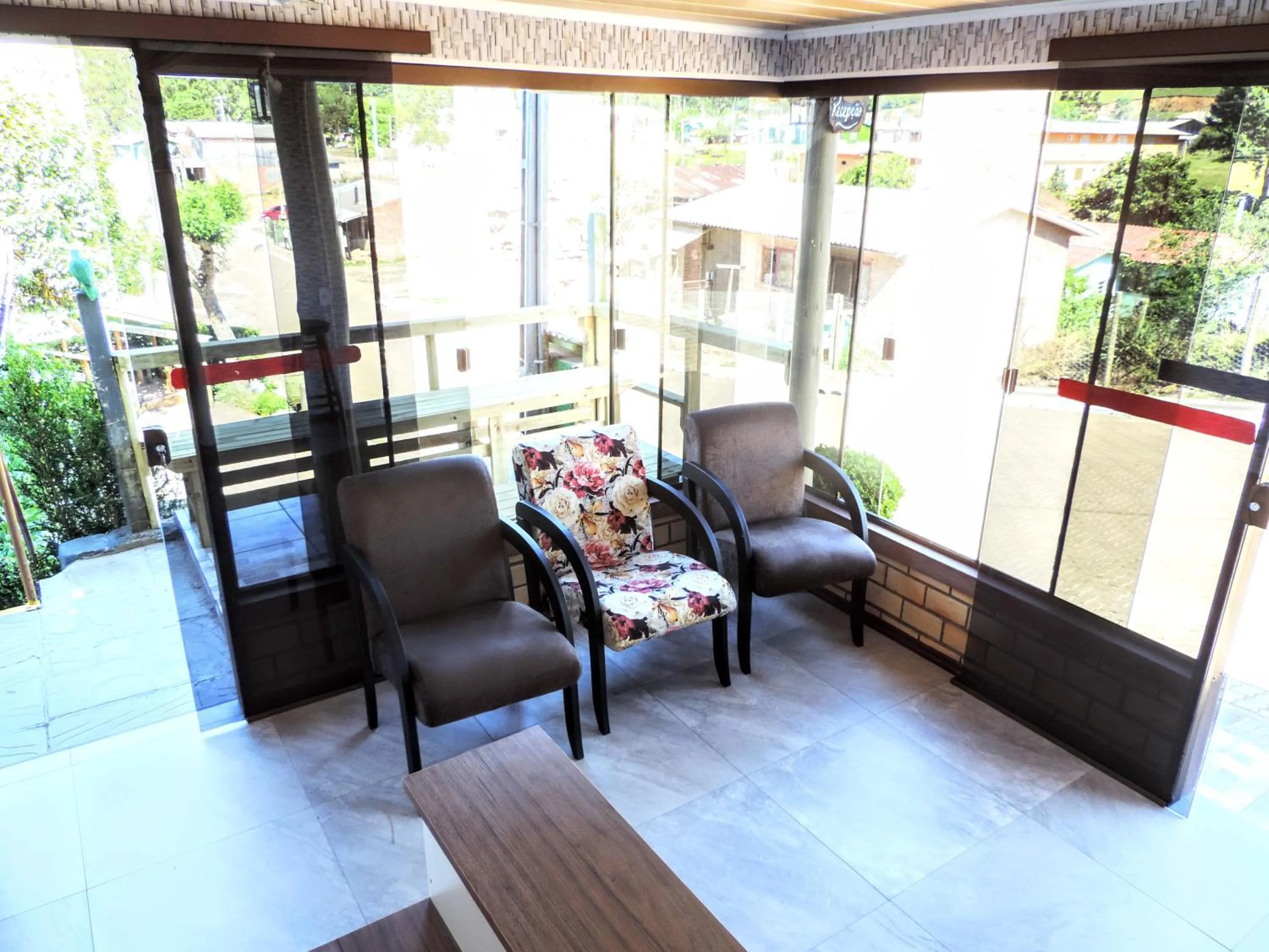 Living room in Cabanas Costaneira