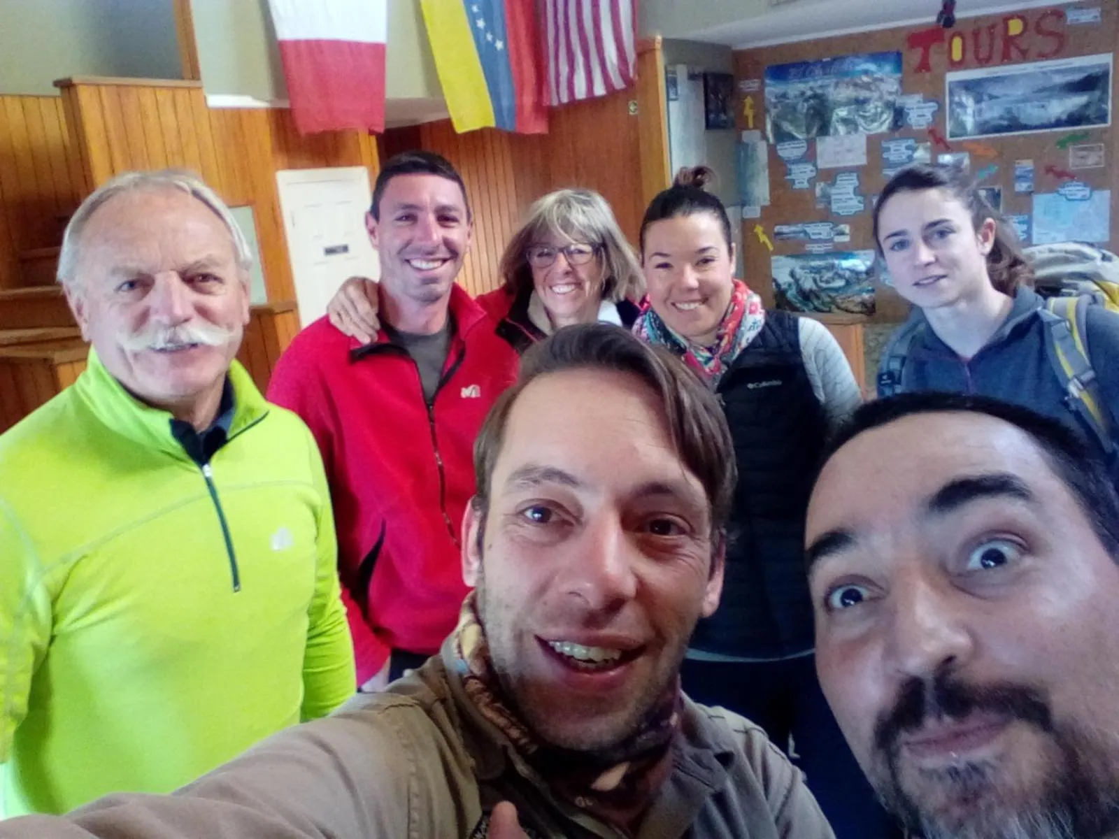 Staff in Hostel Los Pioneros