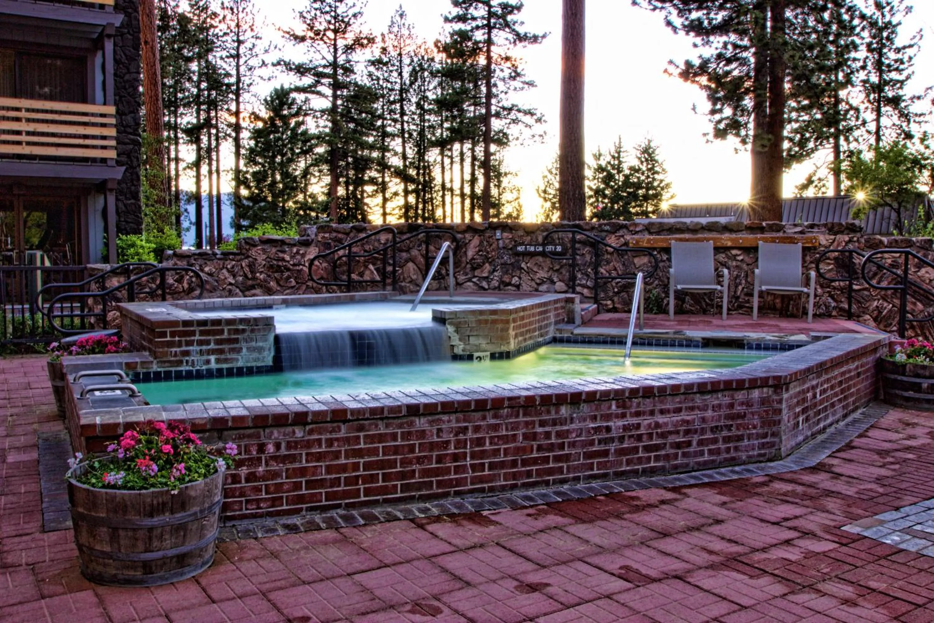 On site in Hotel Azure