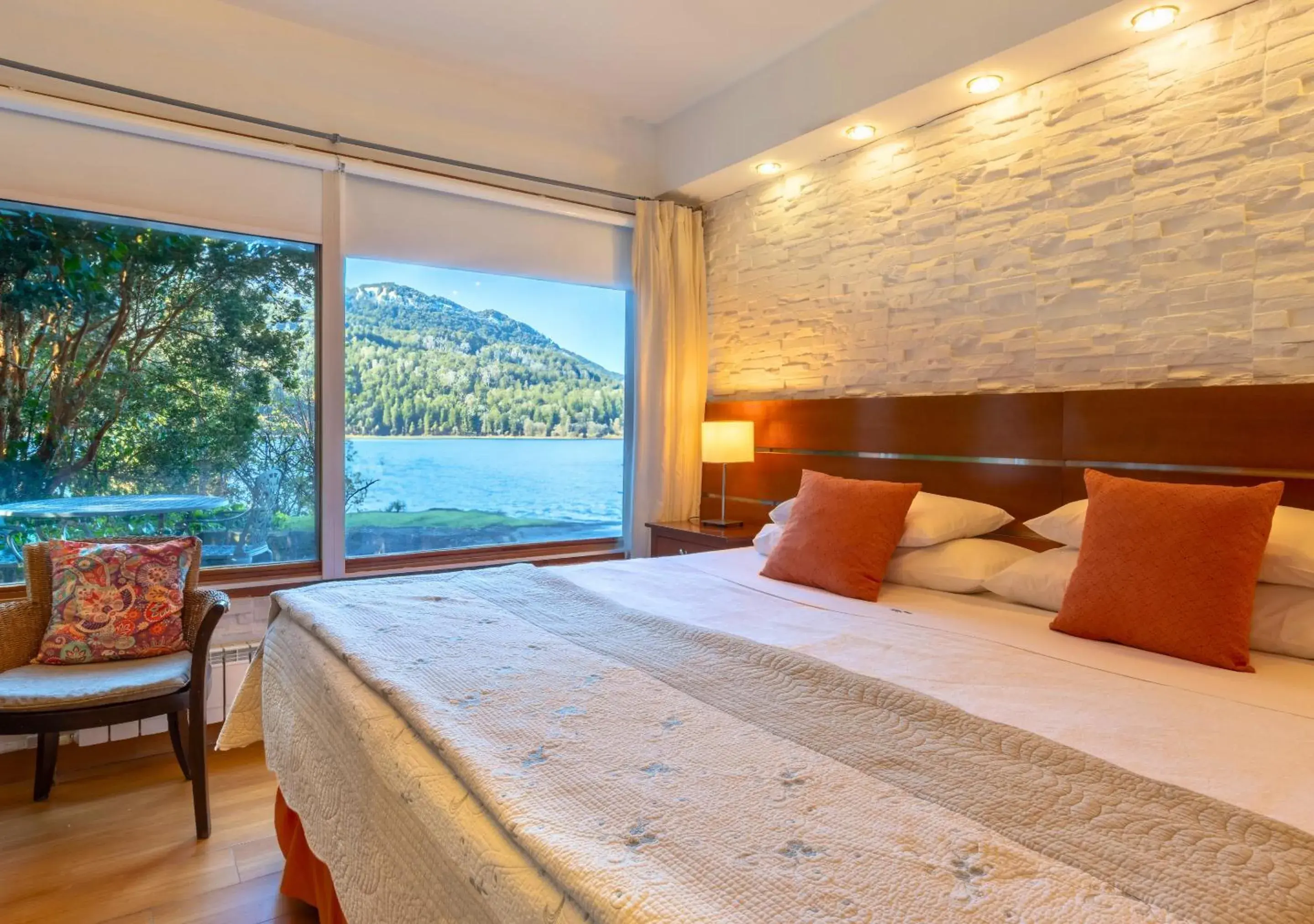 Bed in Costa Serena Aparts & Spa Bed in Costa Serena Aparts & Spa