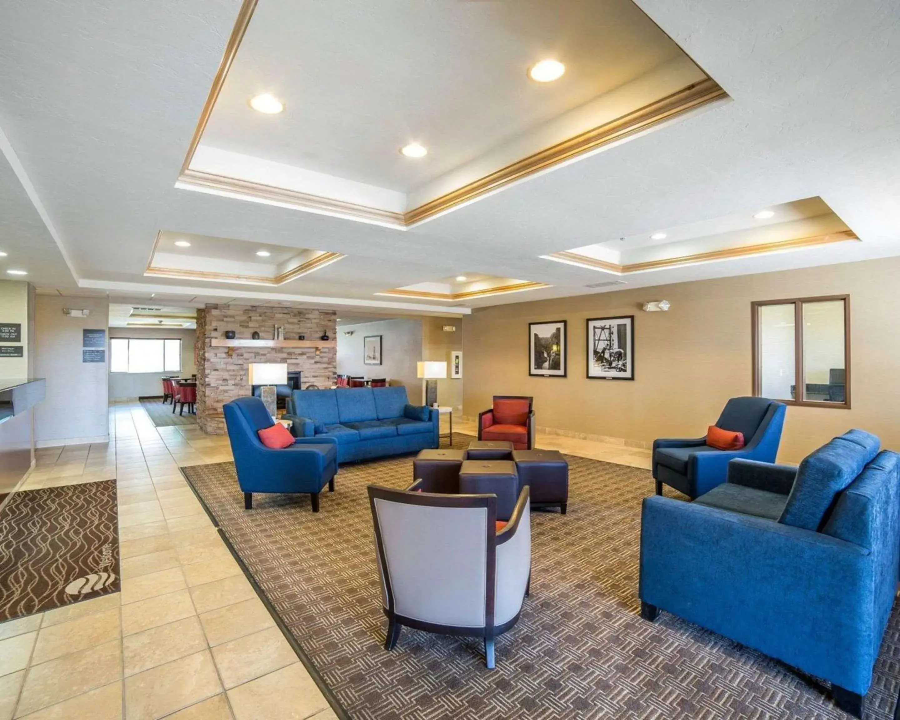 Lobby or reception in Comfort Inn Evansville-Casper Lobby or reception in Comfort Inn Evansville-Casper