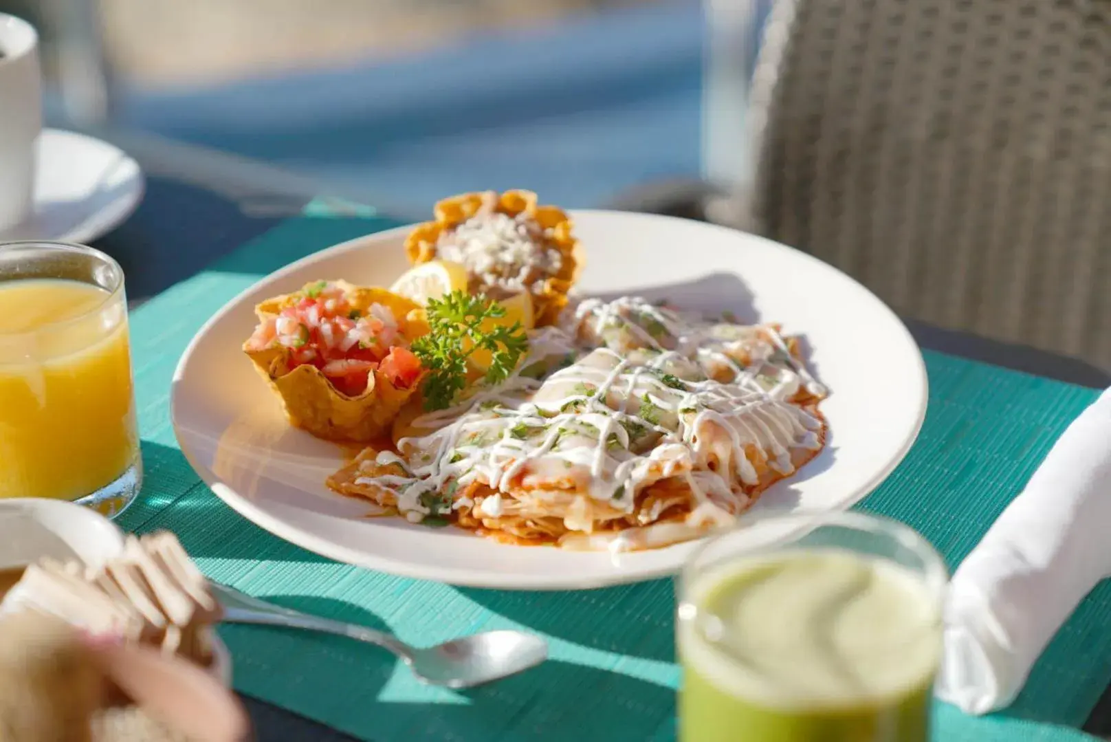 Food and drinks in Hyatt Vacation Club at Sirena del Mar Food and drinks in Hyatt Vacation Club at Sirena del Mar