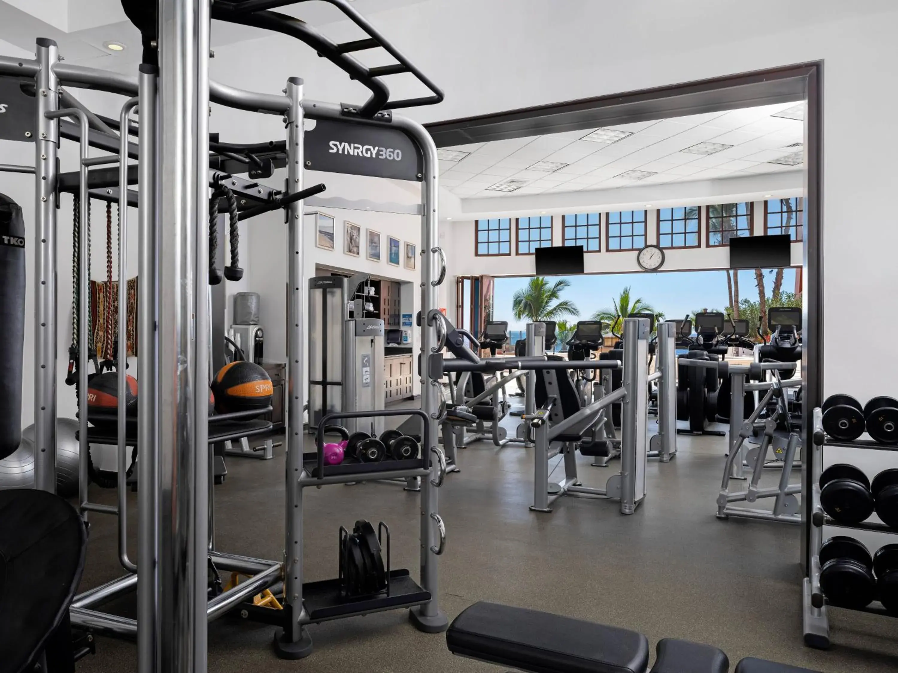 Fitness centre/facilities in Hyatt Vacation Club at Sirena del Mar Fitness centre/facilities in Hyatt Vacation Club at Sirena del Mar