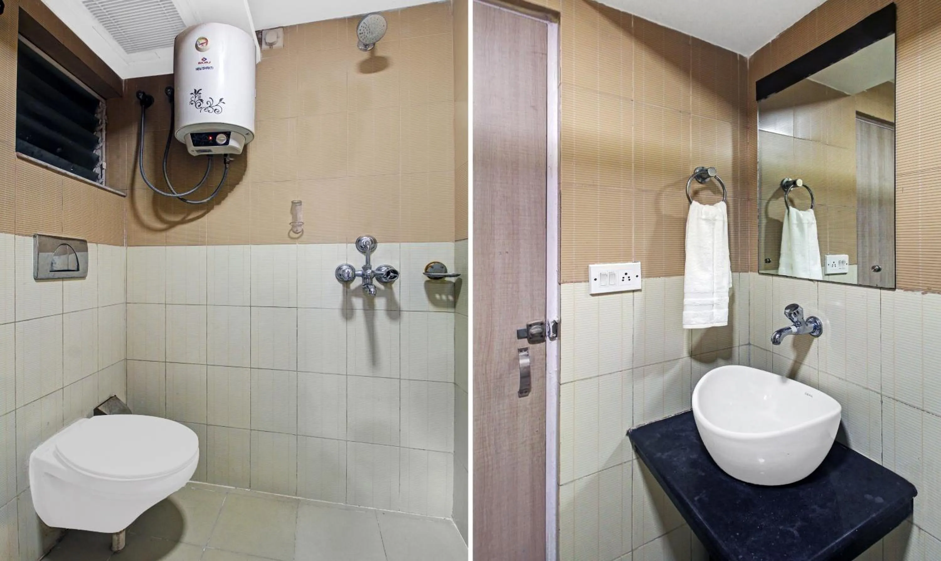 Bathroom in Treebo Naman'S Inn Near Kalighat Mandir