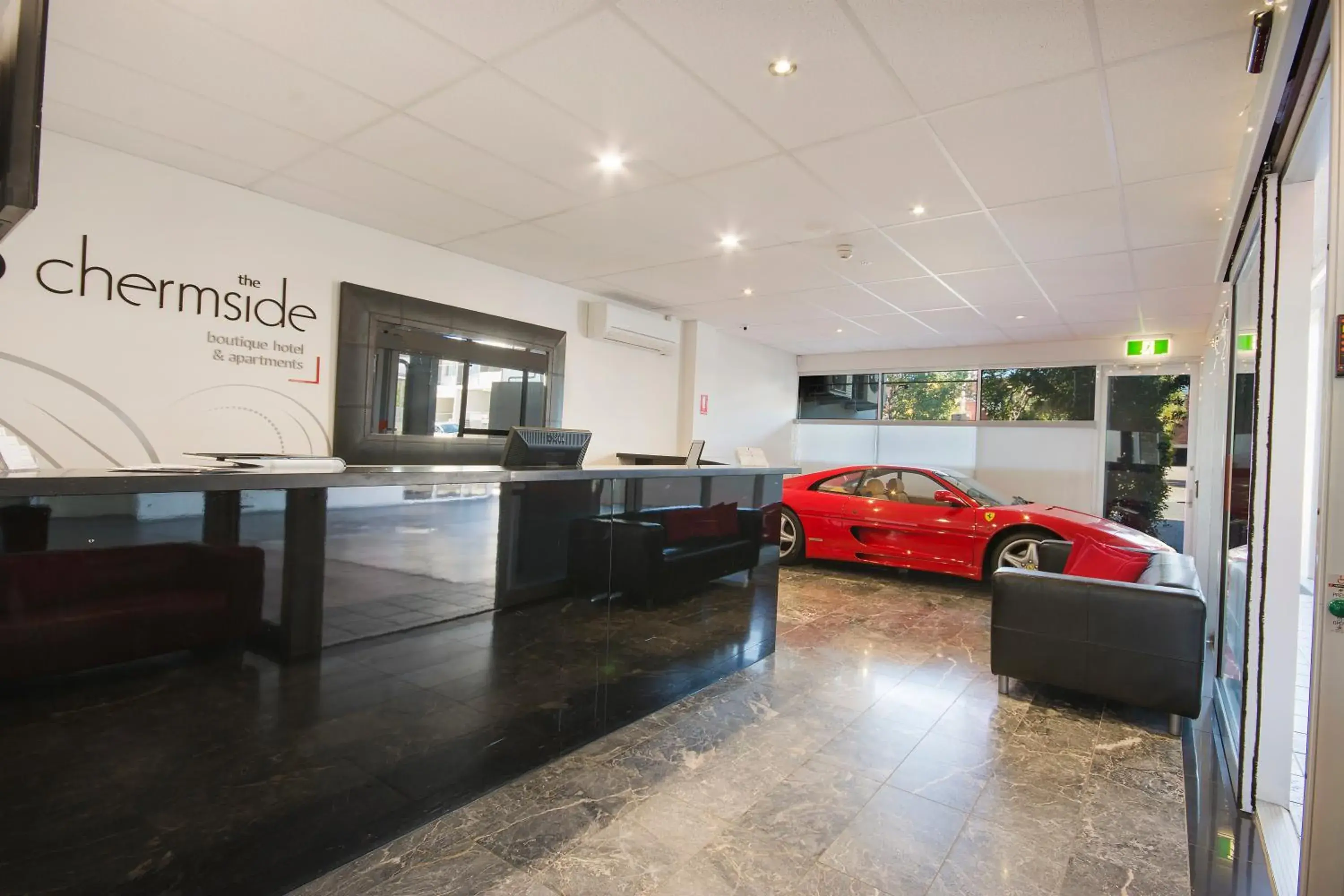 Lobby or reception in The Chermside Apartments Lobby or reception in The Chermside Apartments