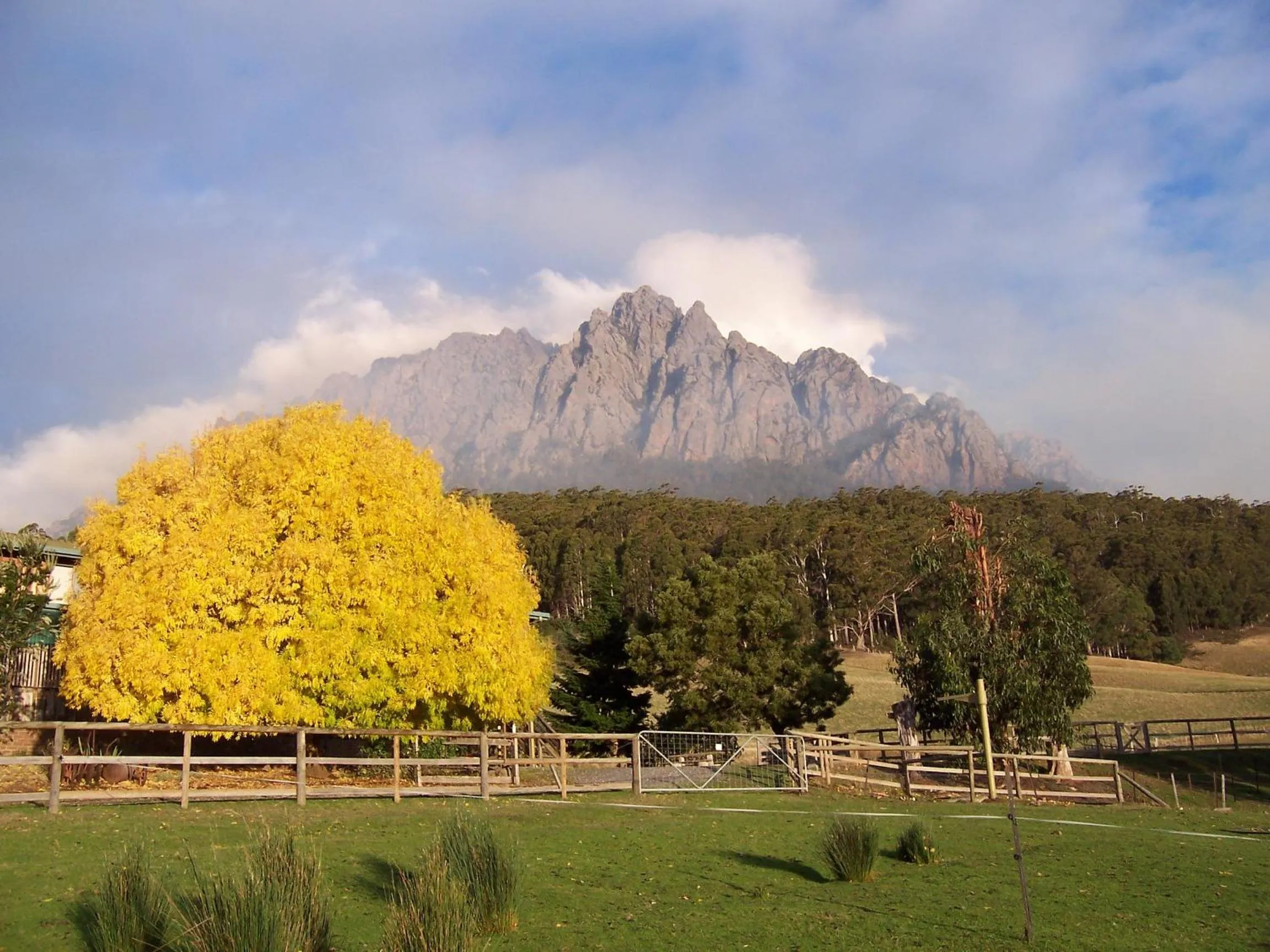 Mountain view in Silver Ridge Retreat
