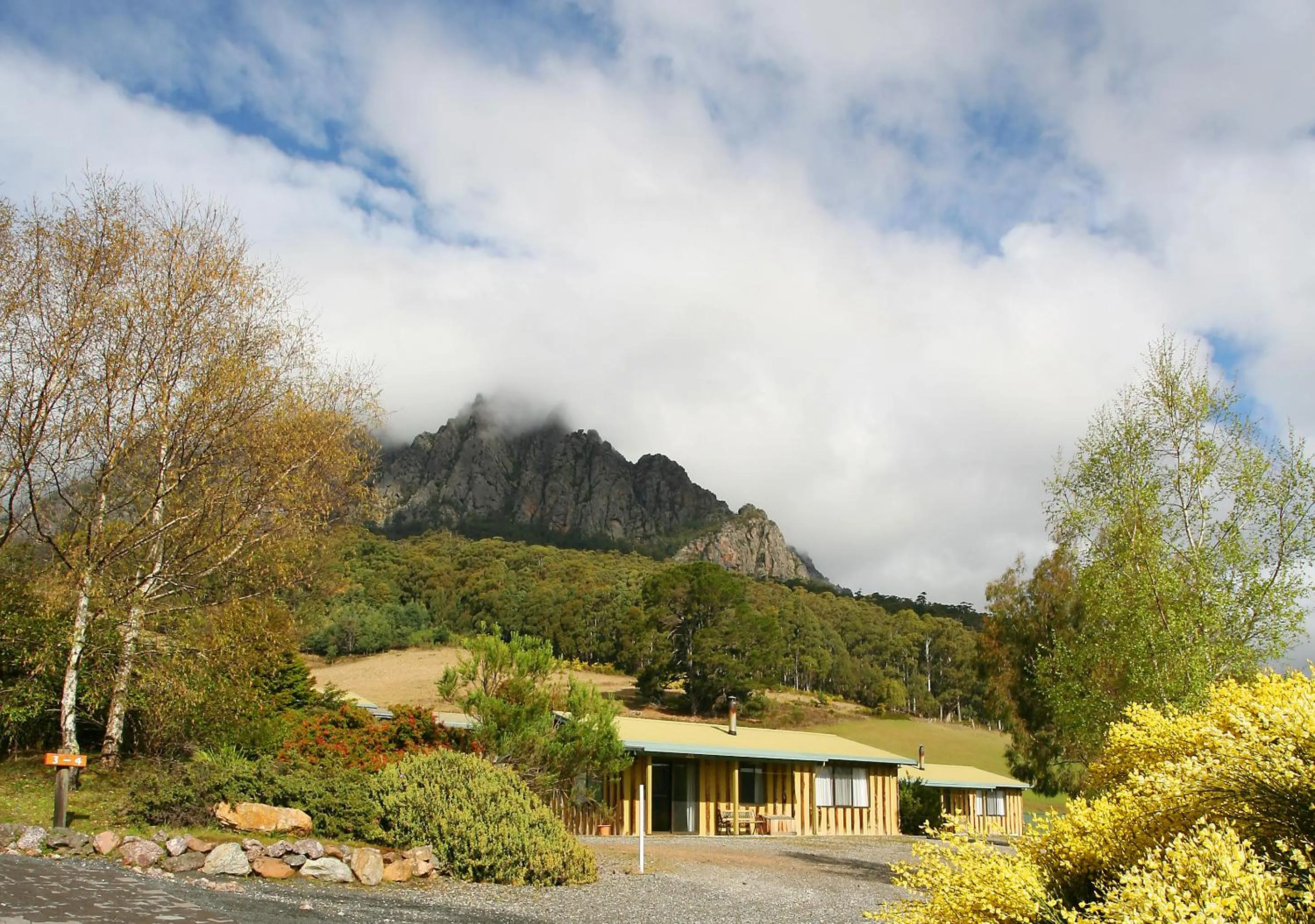 Mountain view in Silver Ridge Retreat