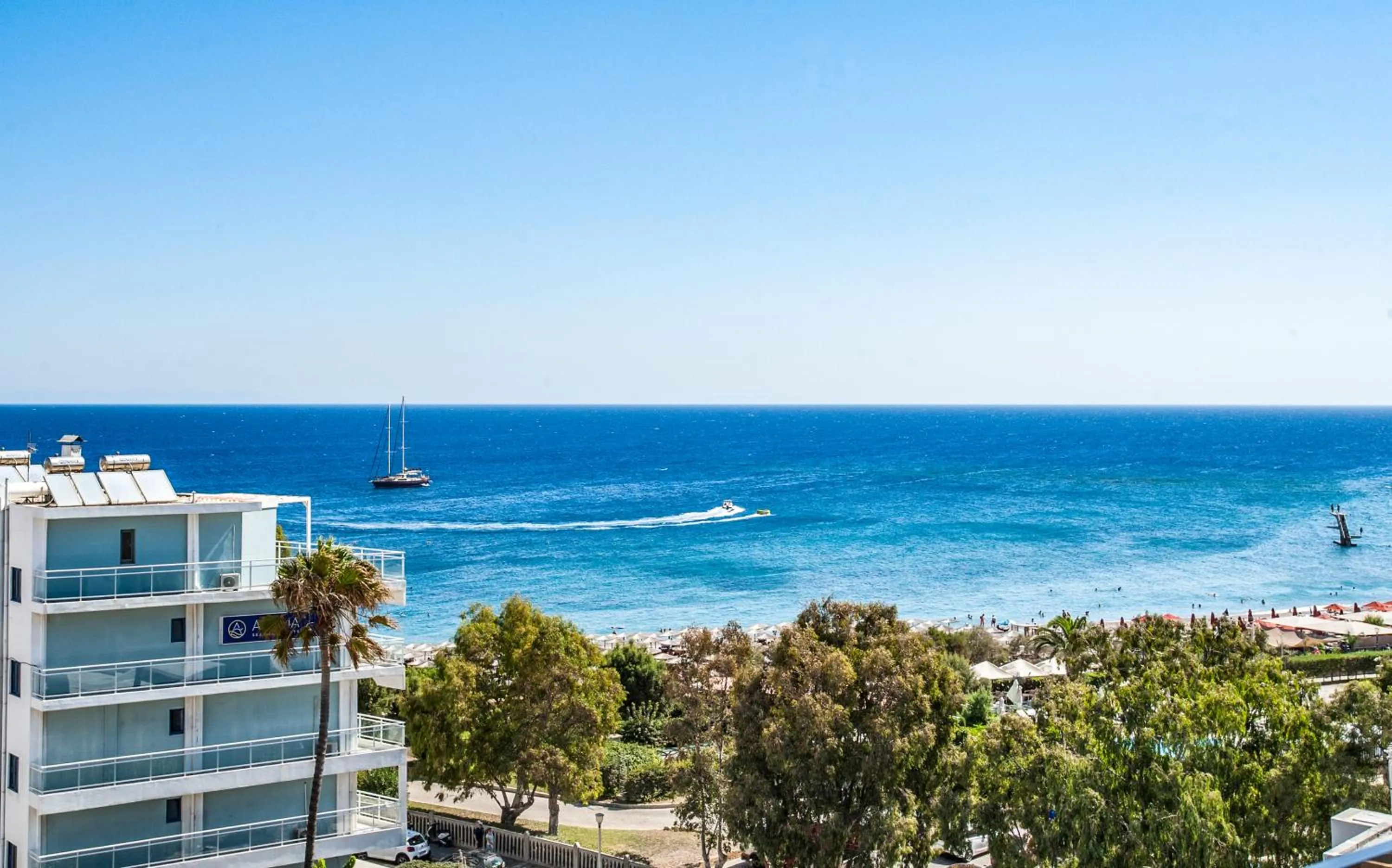 Sea view in Rhodos Horizon Boutique-Adults only