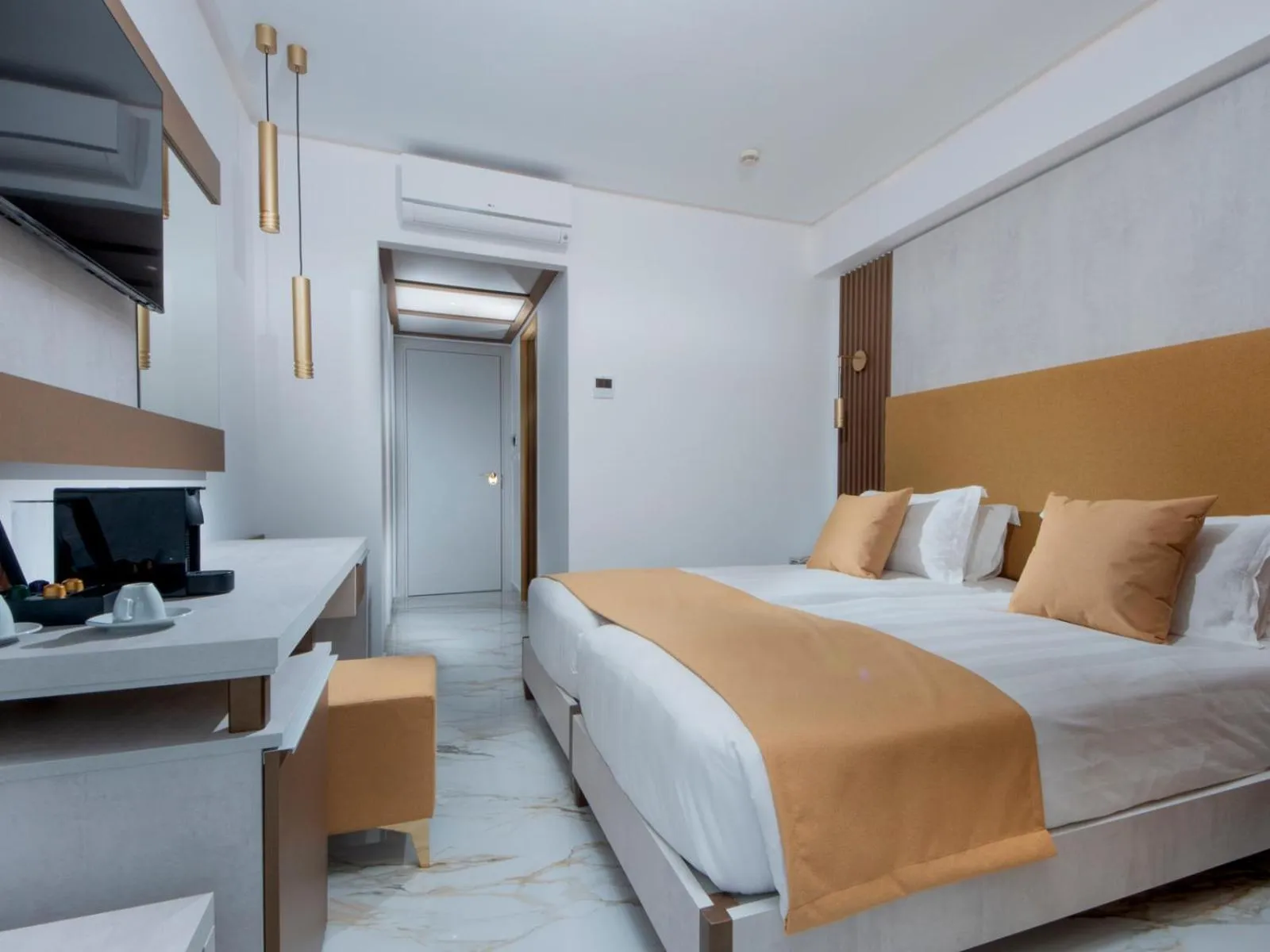 Bedroom, Bed in Rhodos Horizon Boutique-Adults only